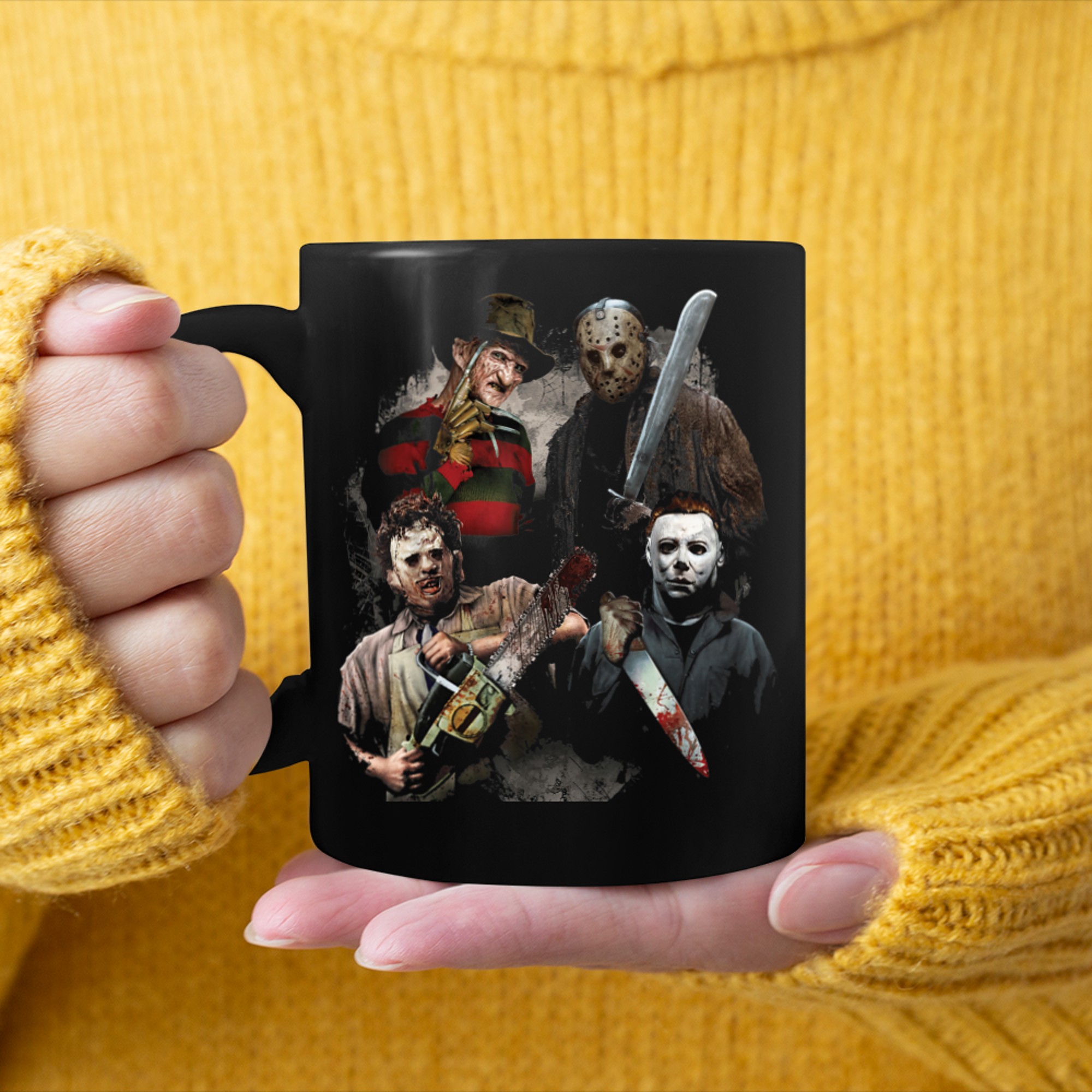 Muders Halloween It's The Most Wonderful Time Of The Year mug black