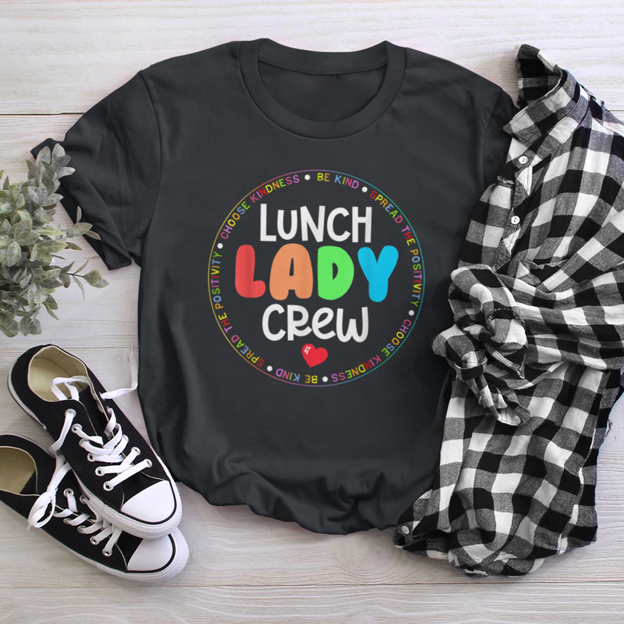 School Lunch Lady Crew Funny Ladies Cafeteria Workers Squad (14) t-shirt black