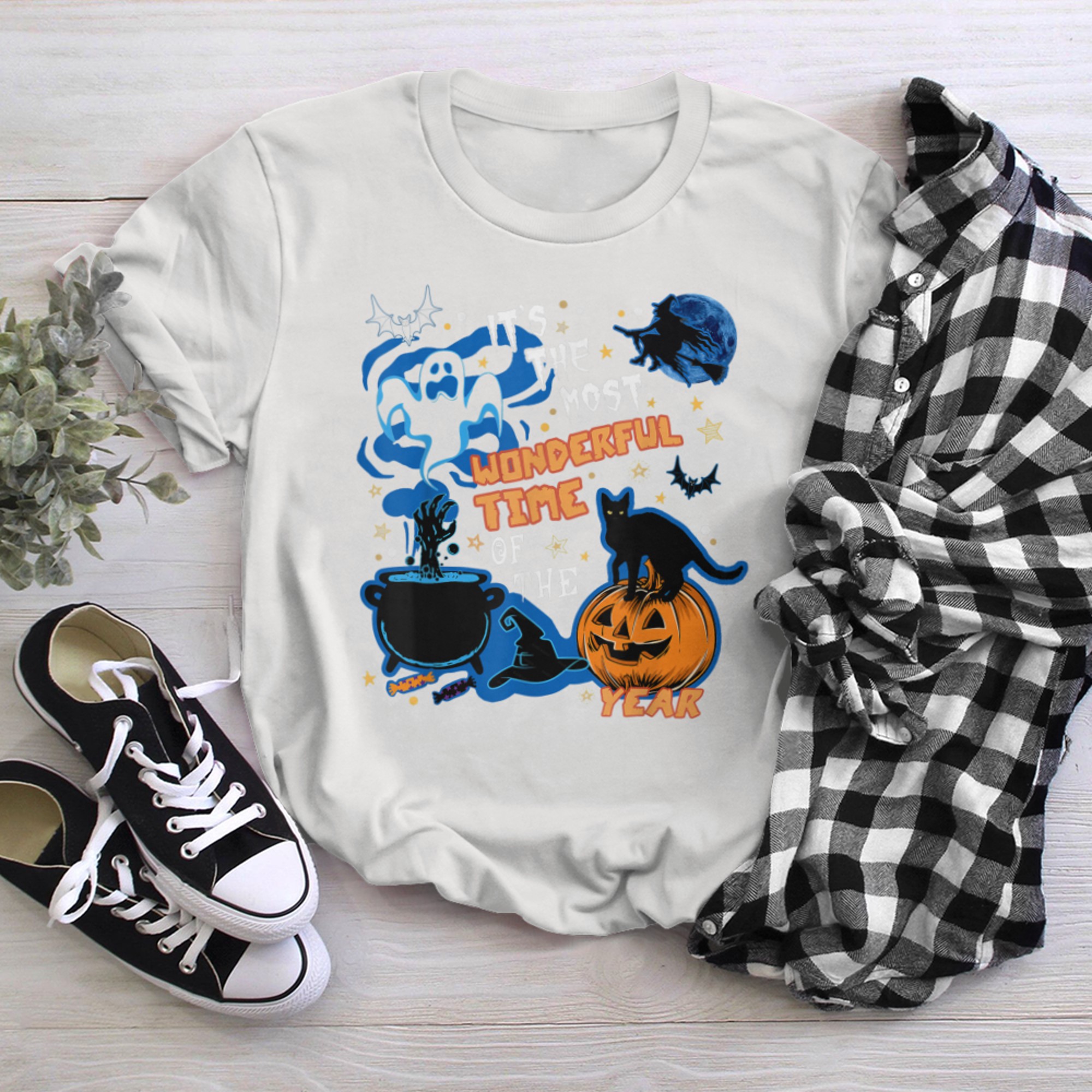 The Most Wonderful Time Of The Year Halloween Costume (1) t-shirt White