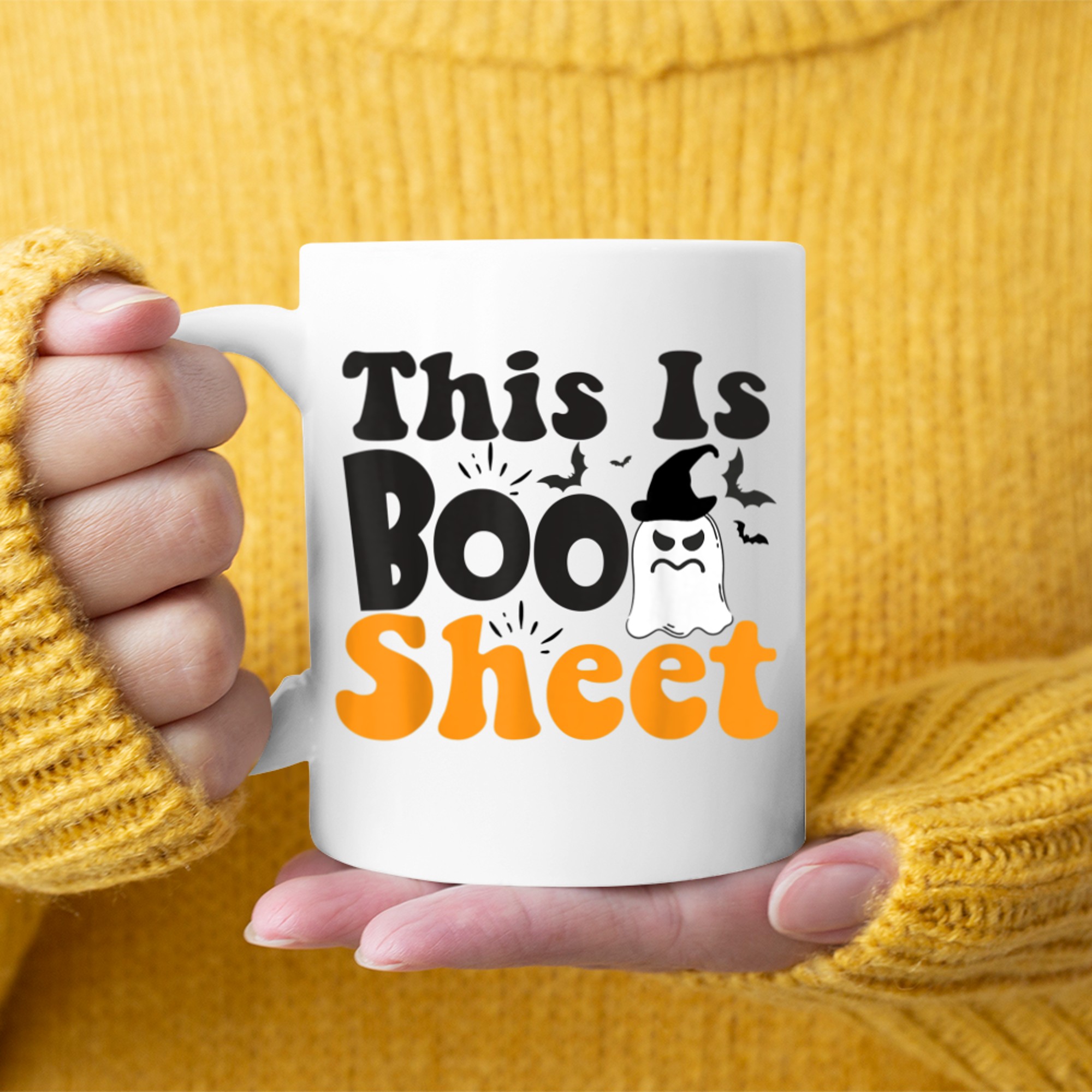 This is Boo Sheet (1) mug white