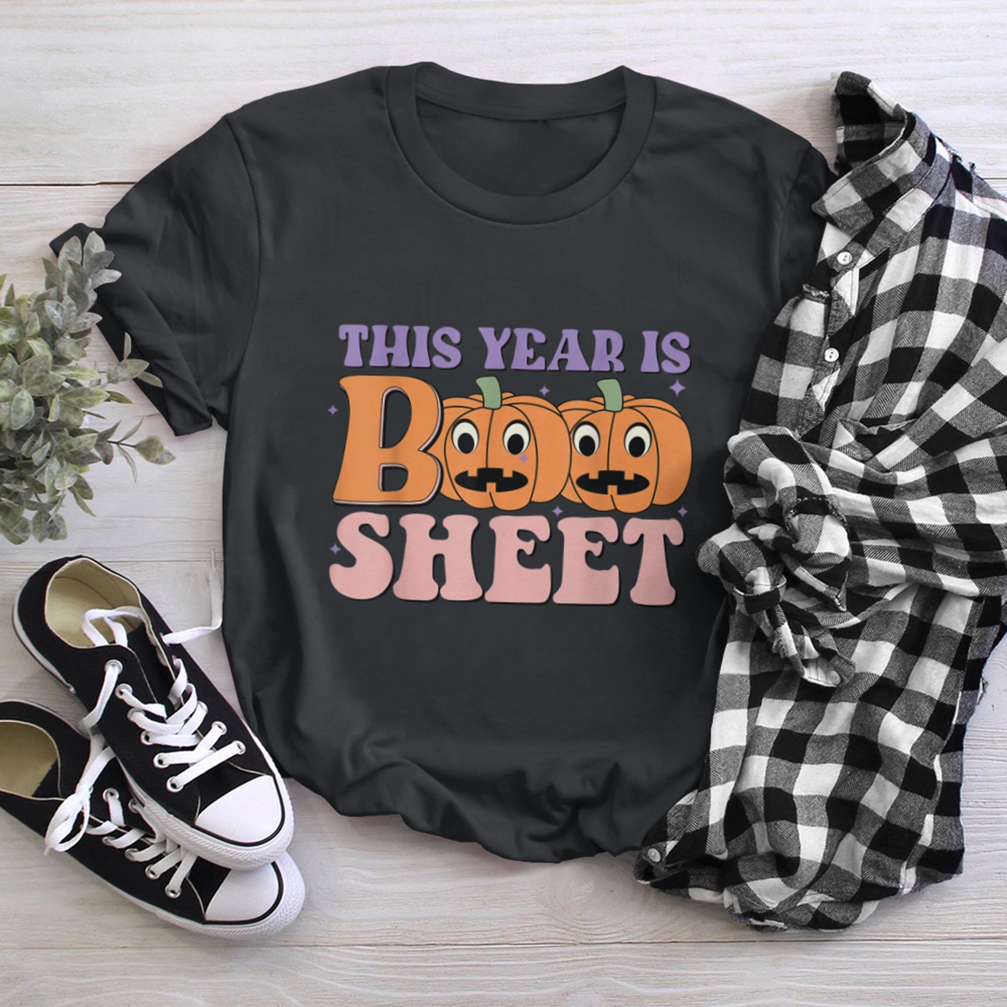 This year is boo sheet (1) t-shirt black