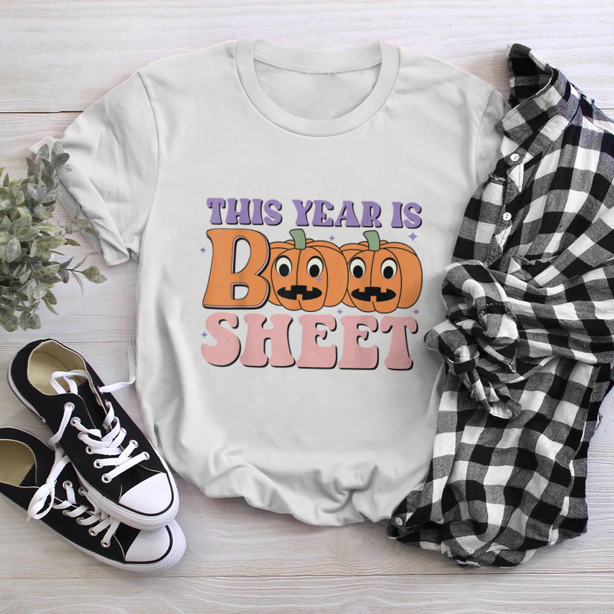 This year is boo sheet (1) t-shirt White