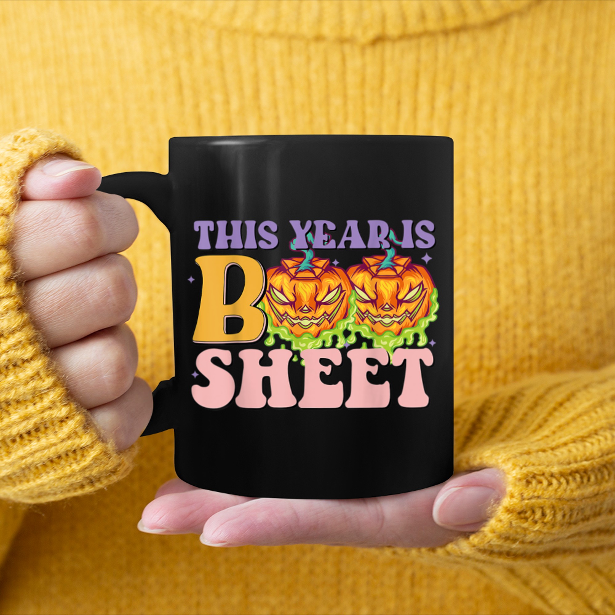 This year is boo sheet mug black