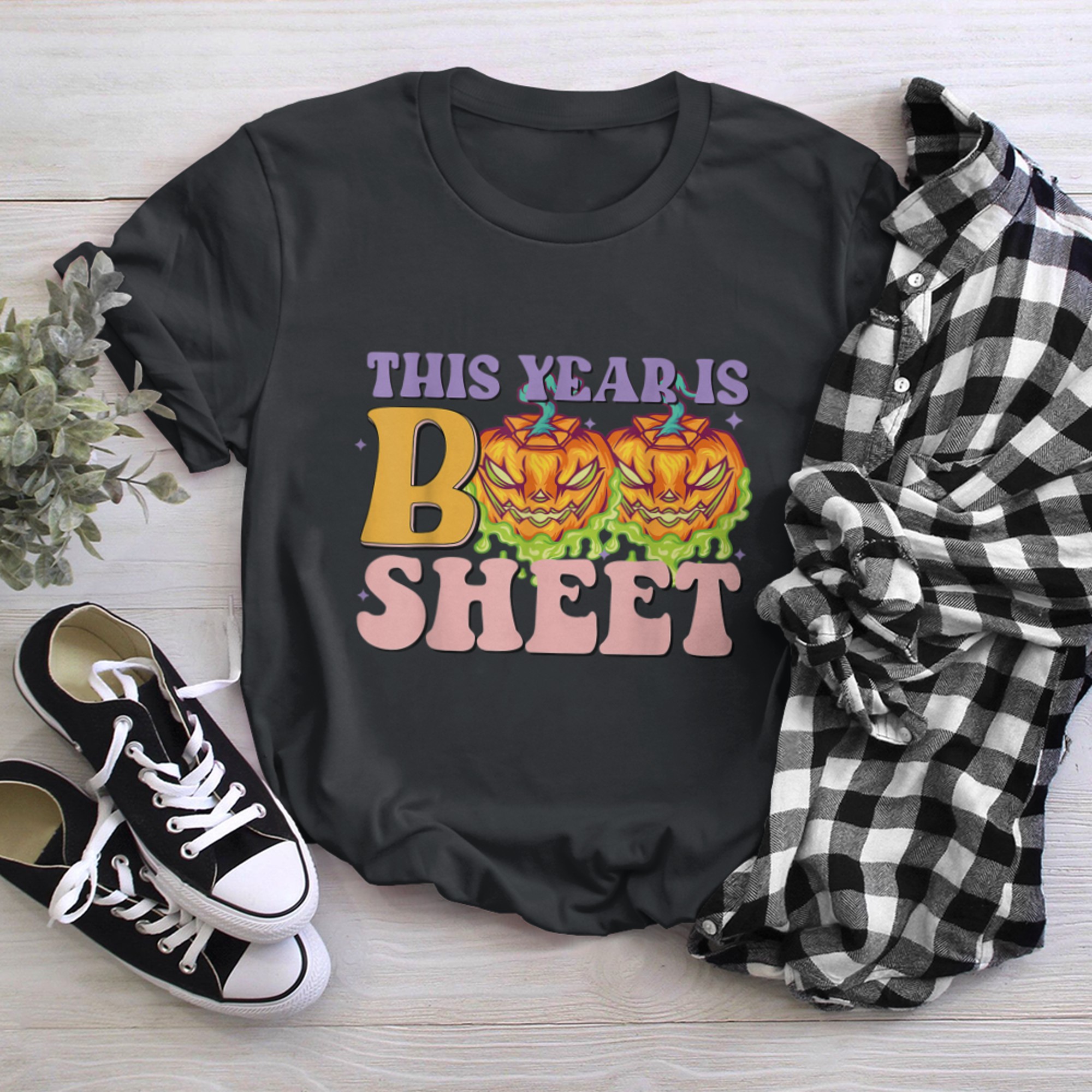 This year is boo sheet t-shirt black