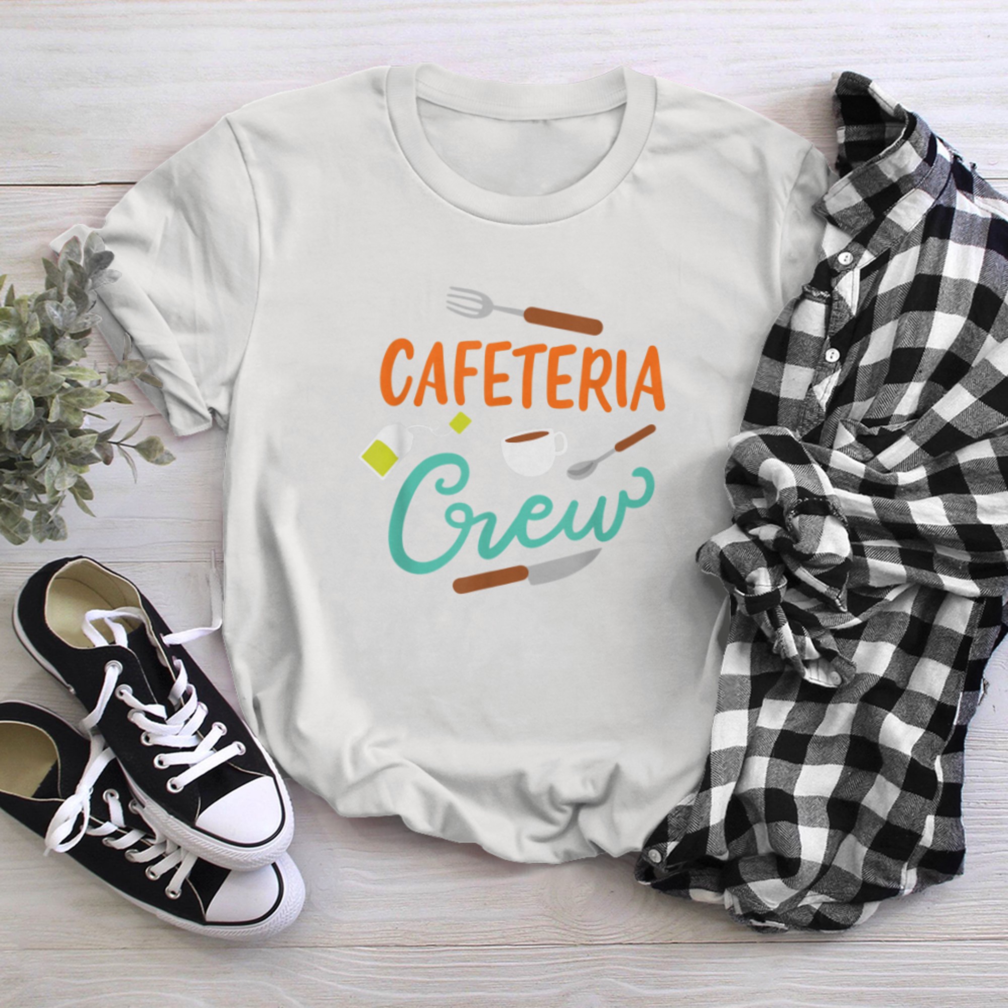 Cafeteria Crew (1) t-shirt White