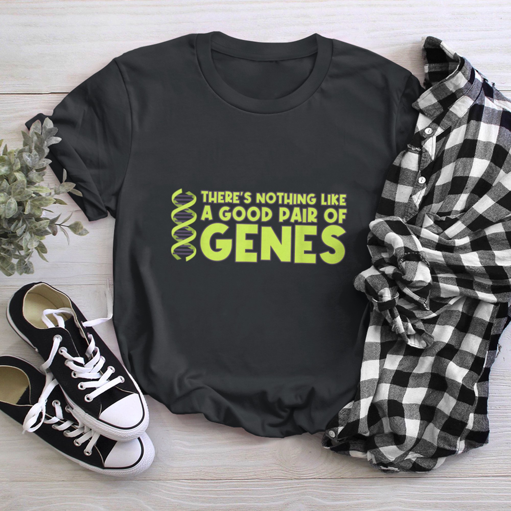 DNA Genealogy Genes Of Life Mindfulness Tree Genetics Class t-shirt black