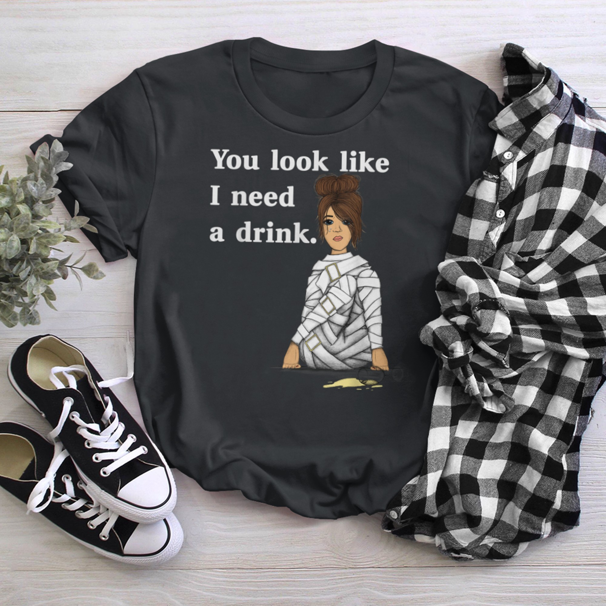 You Look Like I Need A Drink Women t-shirt black