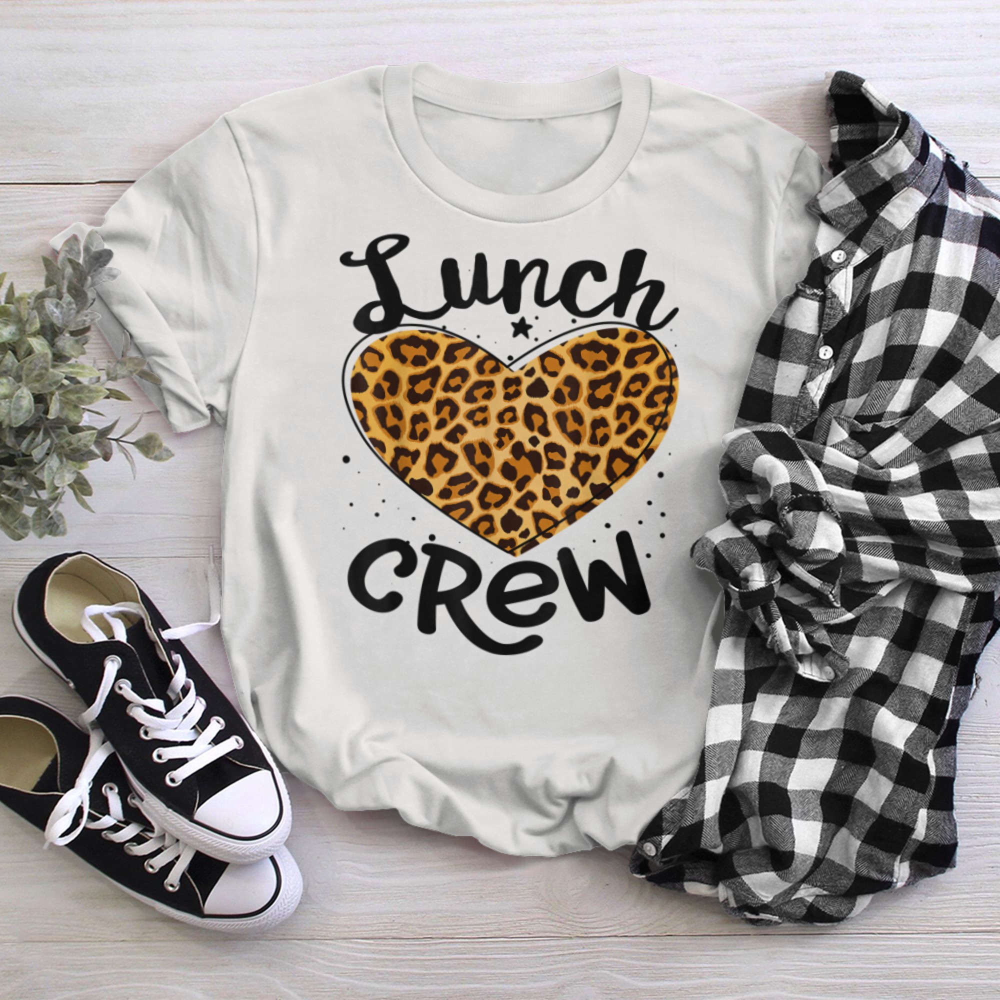 Lunch Crew Group Matching School Cafeteria Squad Spirit Day (10) t-shirt White