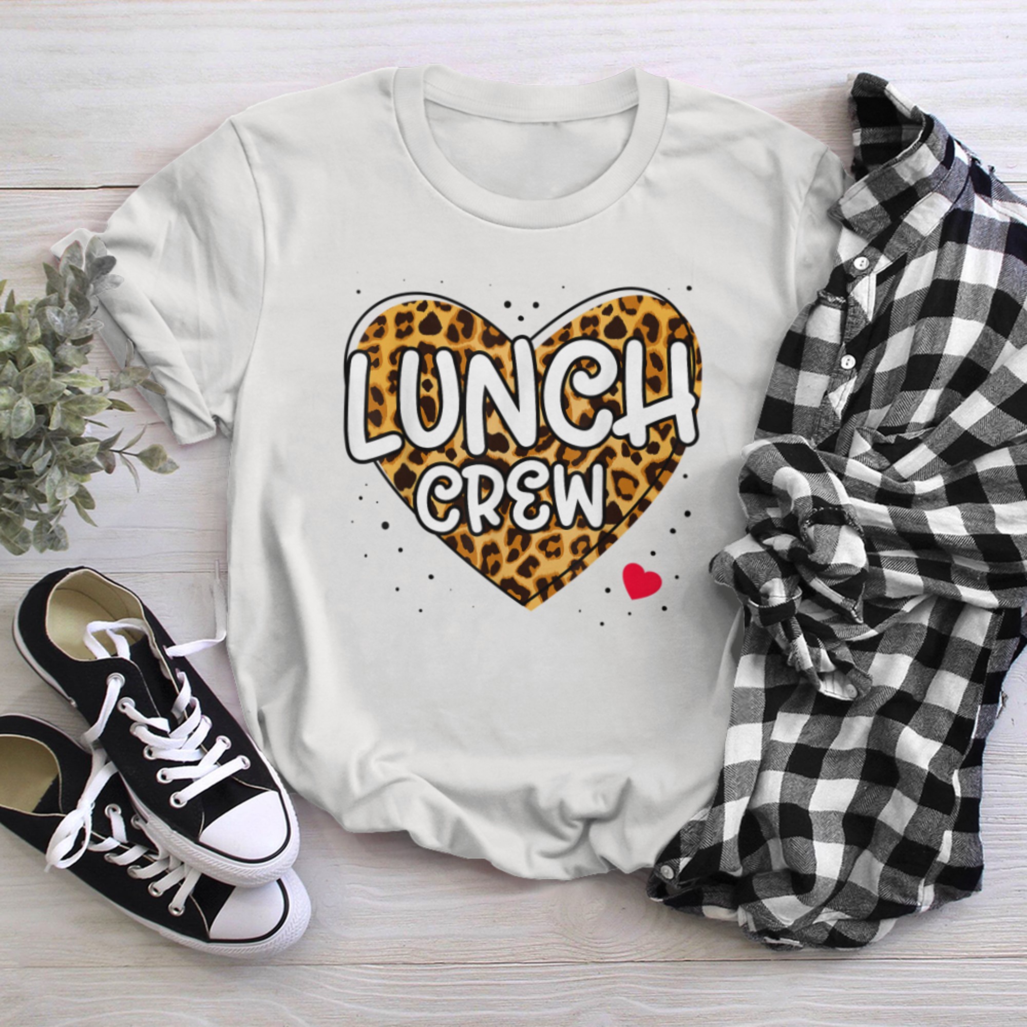 Lunch Crew Group Matching School Cafeteria Squad Spirit Day (5) t-shirt White