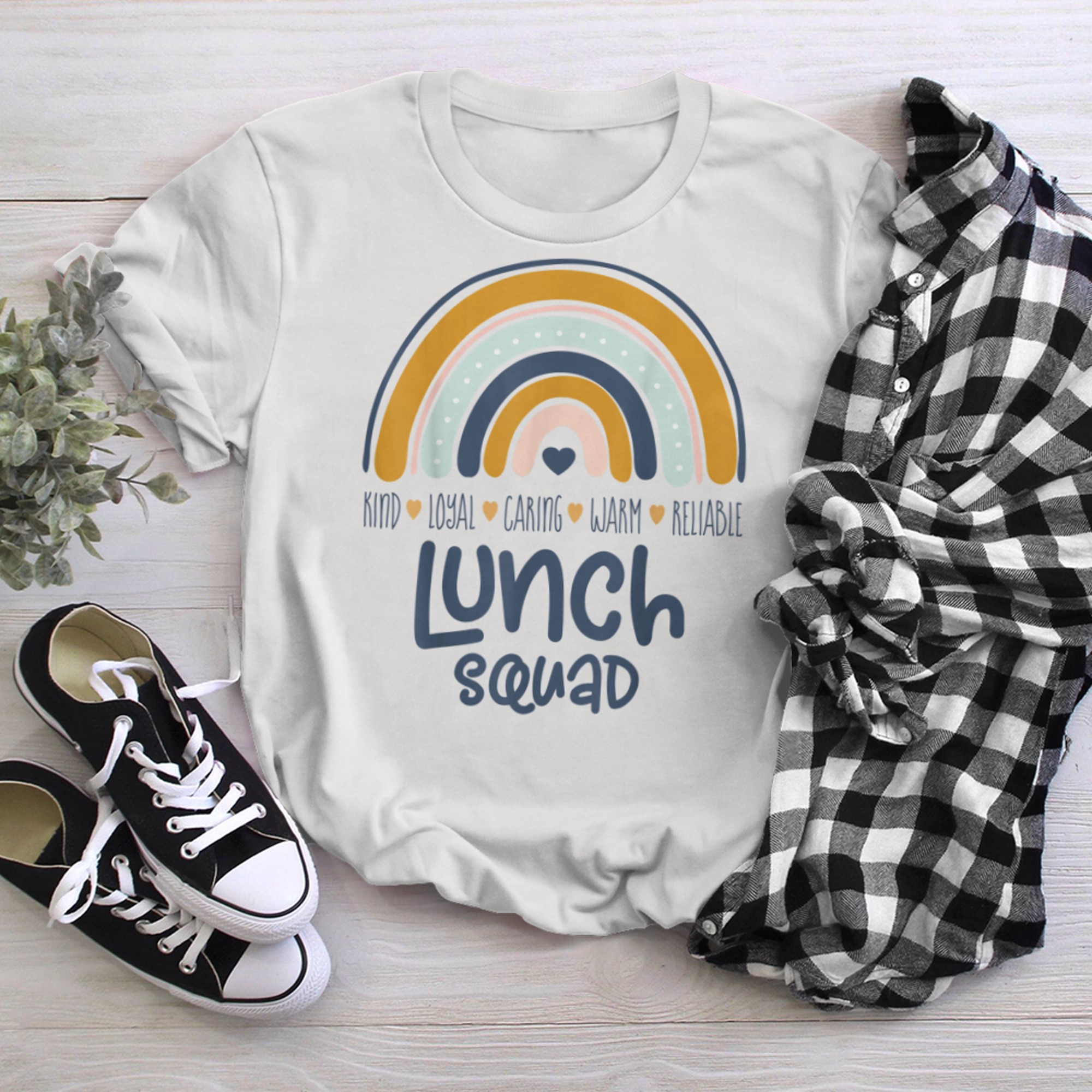 Lunch Squad Group Matching School Cafeteria Crew Spirit Day (28) t-shirt White