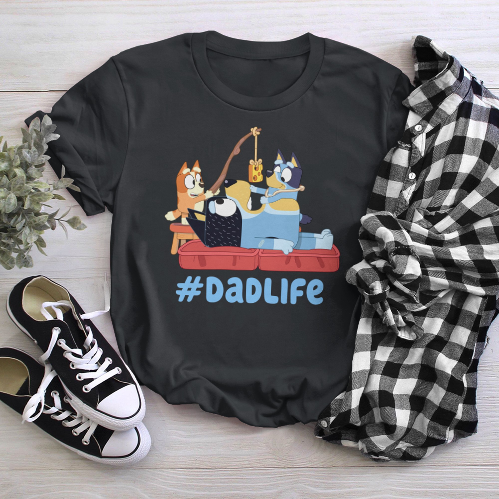 Bluey Dad Life copy T-Shirt