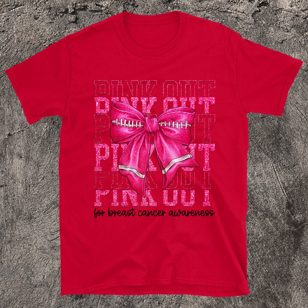 Chic And Playful Vibes Coquette Pink Out T-Shirt