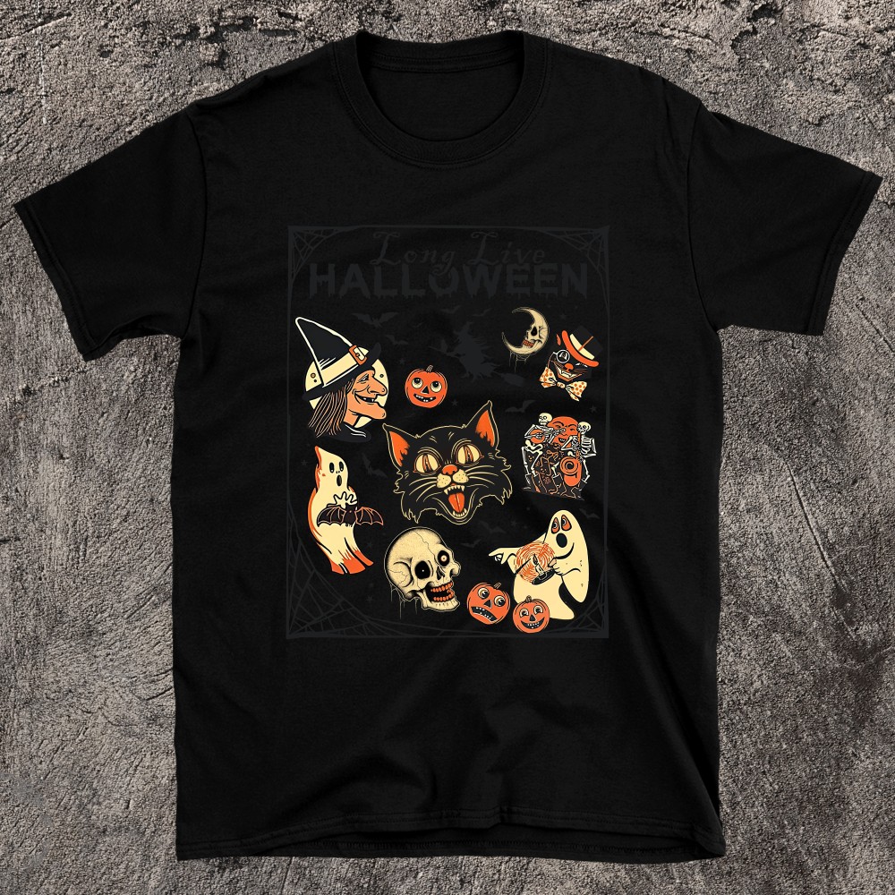 Embrace The Spirit Of Halloween Long Live Halloween T-Shirt