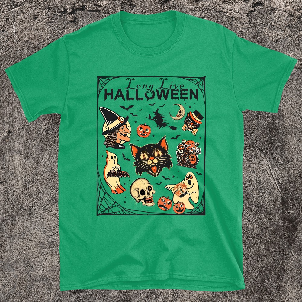 Embrace The Spirit Of Halloween Long Live Halloween T-Shirt