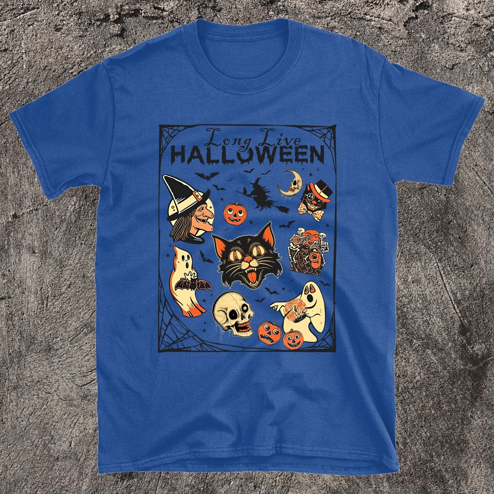 Embrace The Spirit Of Halloween Long Live Halloween T-Shirt