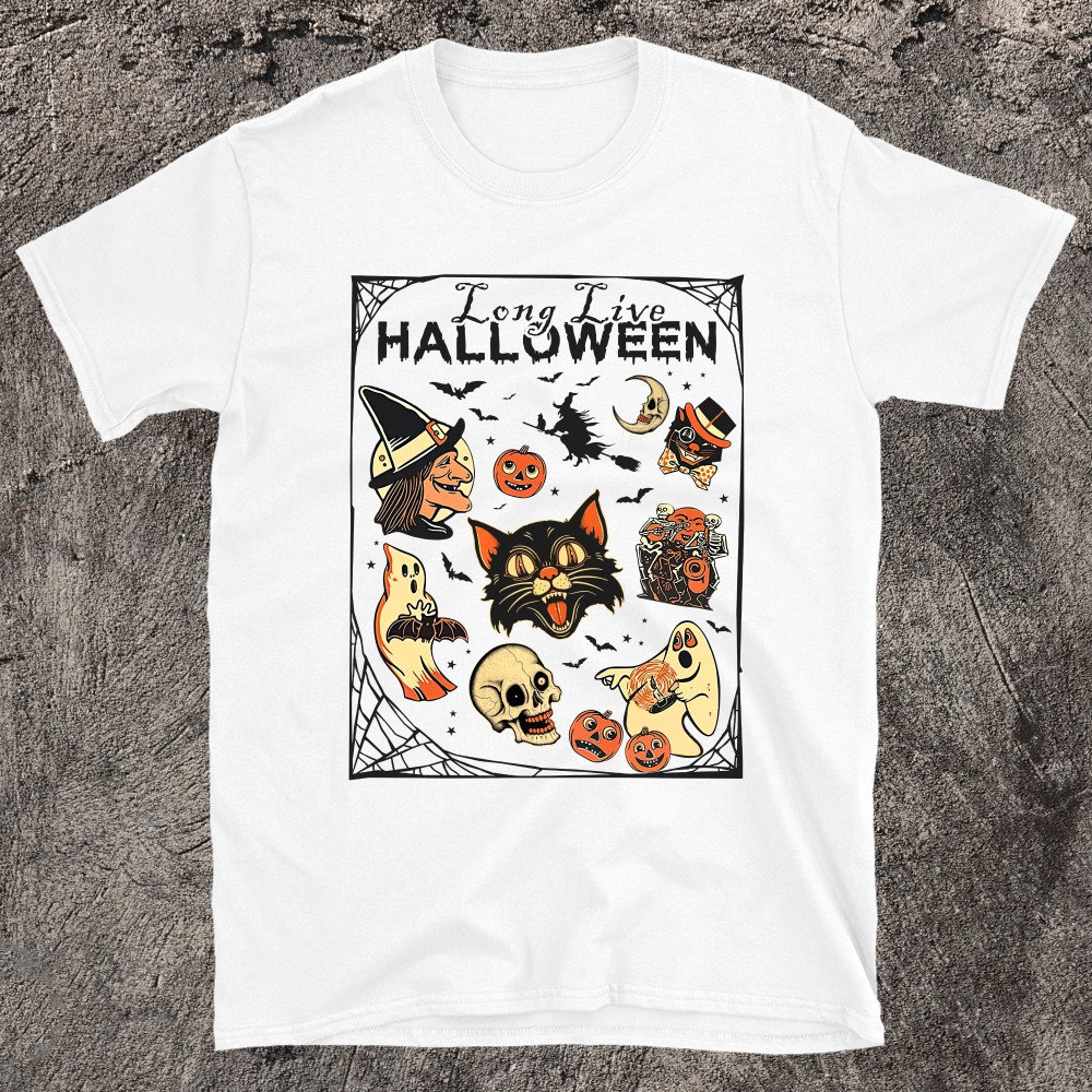 Embrace The Spirit Of Halloween Long Live Halloween T-Shirt