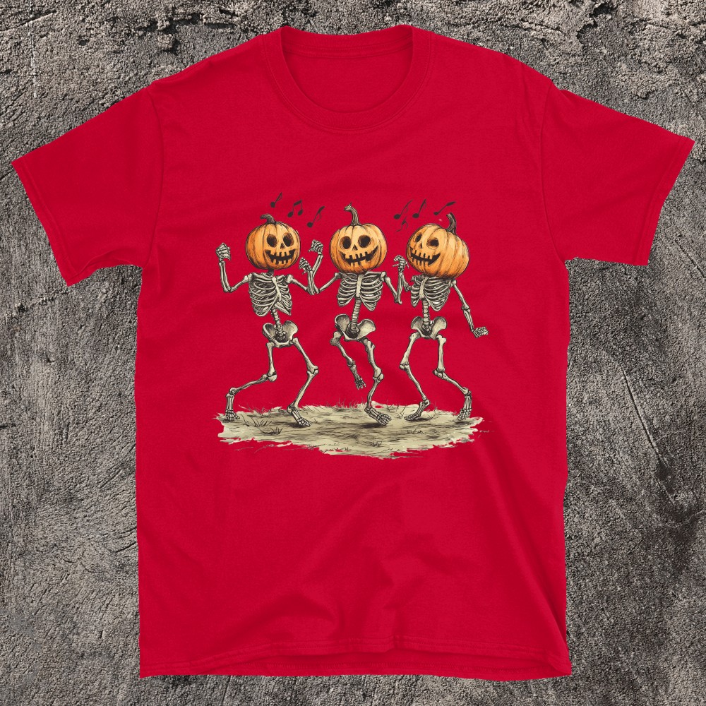 Join the Dance Party With A Twist Of Humor Skeleton Dancing T-Shirt