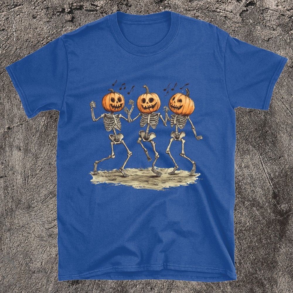 Join the Dance Party With A Twist Of Humor Skeleton Dancing T-Shirt