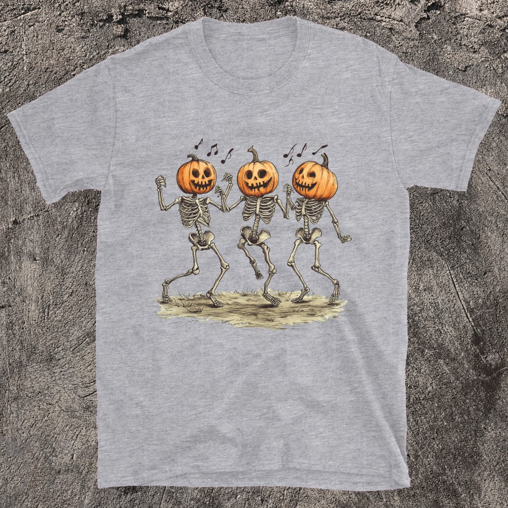 Join the Dance Party With A Twist Of Humor Skeleton Dancing T-Shirt