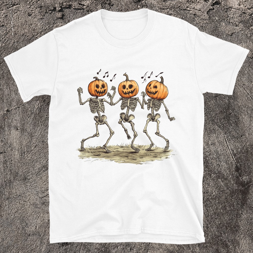 Join the Dance Party With A Twist Of Humor Skeleton Dancing T-Shirt