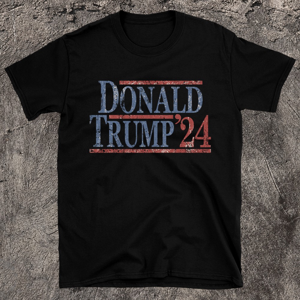 Distressed Donald Trump 2024 T-shirt