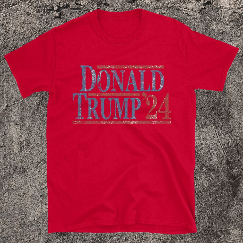 Distressed Donald Trump 2024 T-shirt