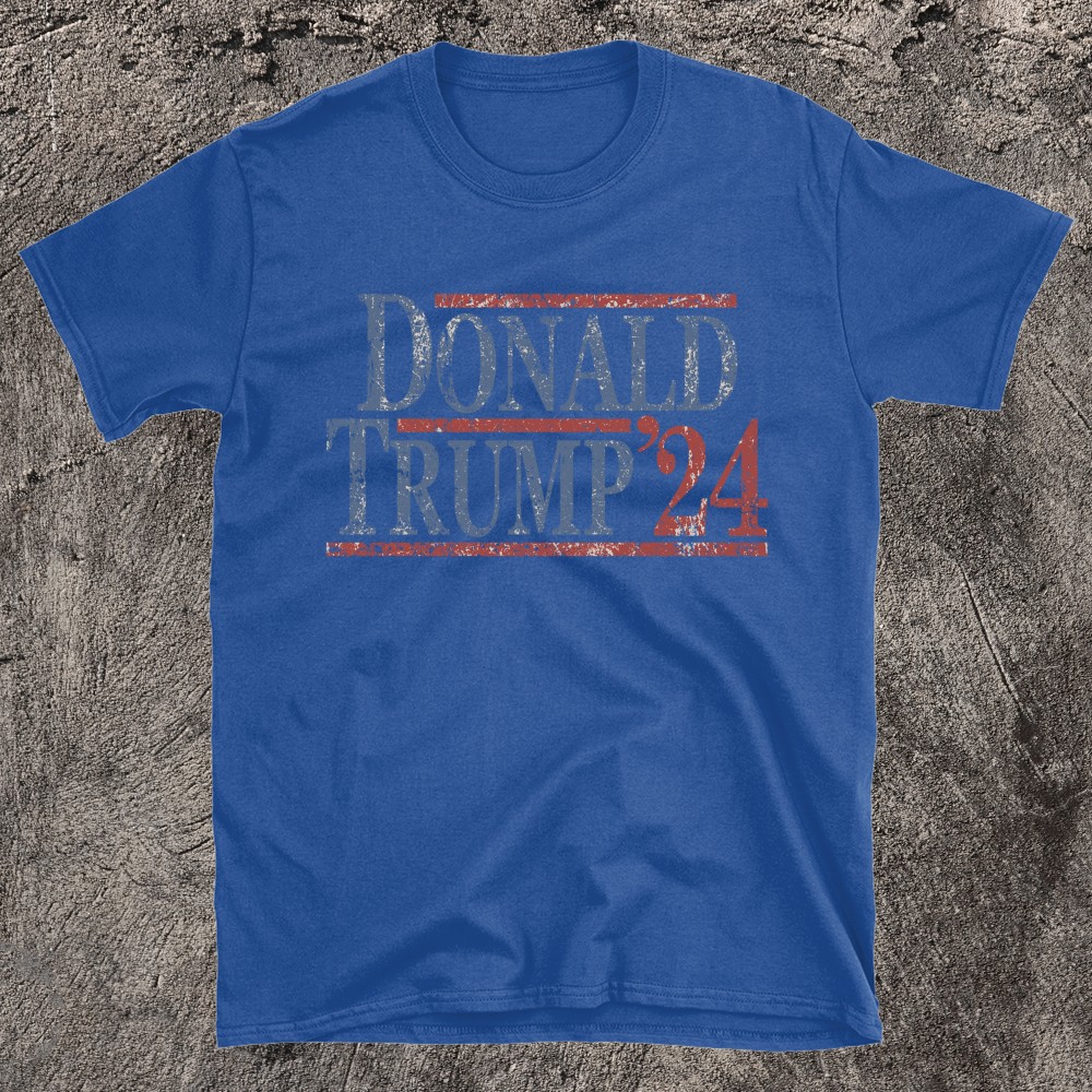 Distressed Donald Trump 2024 T-shirt