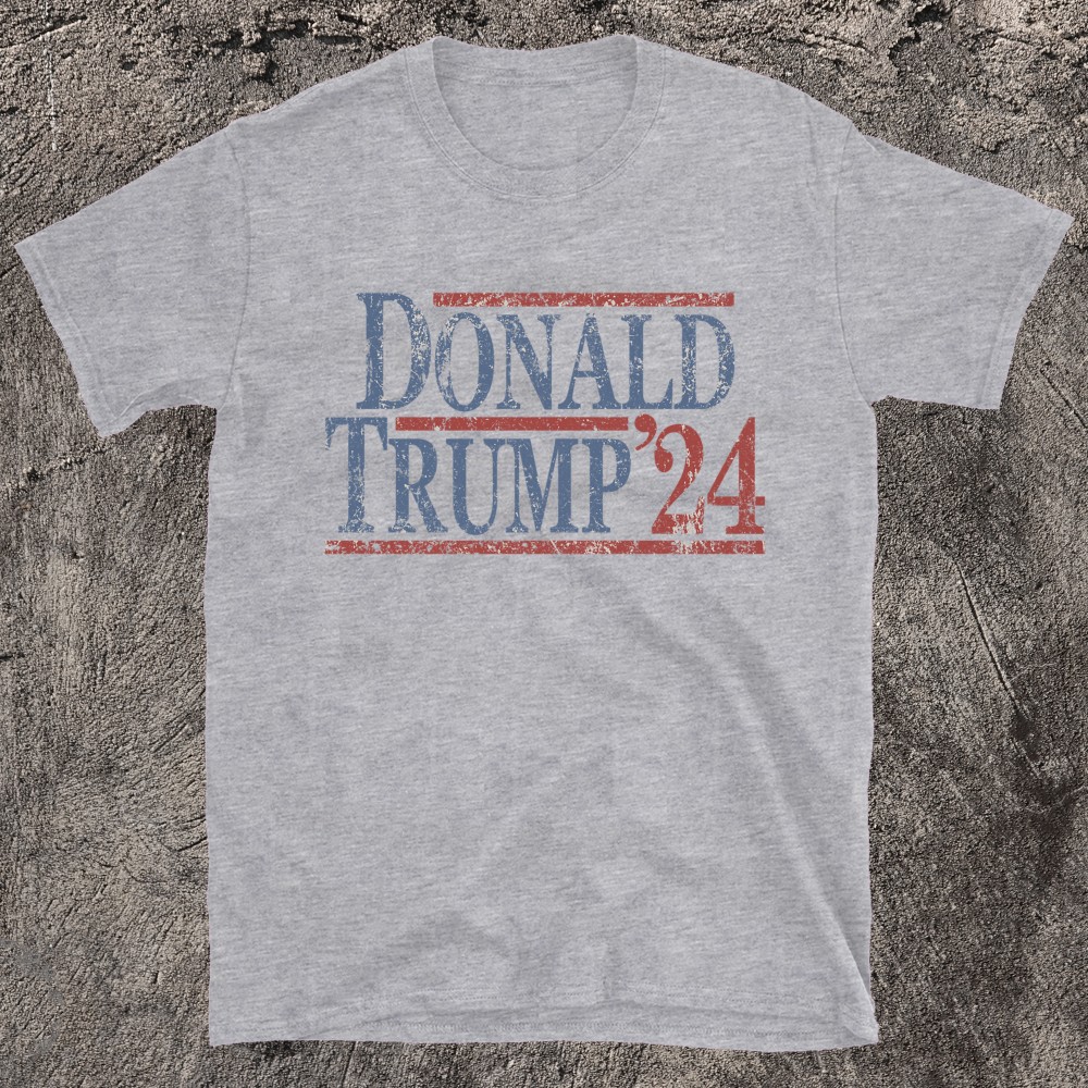 Distressed Donald Trump 2024 T-shirt