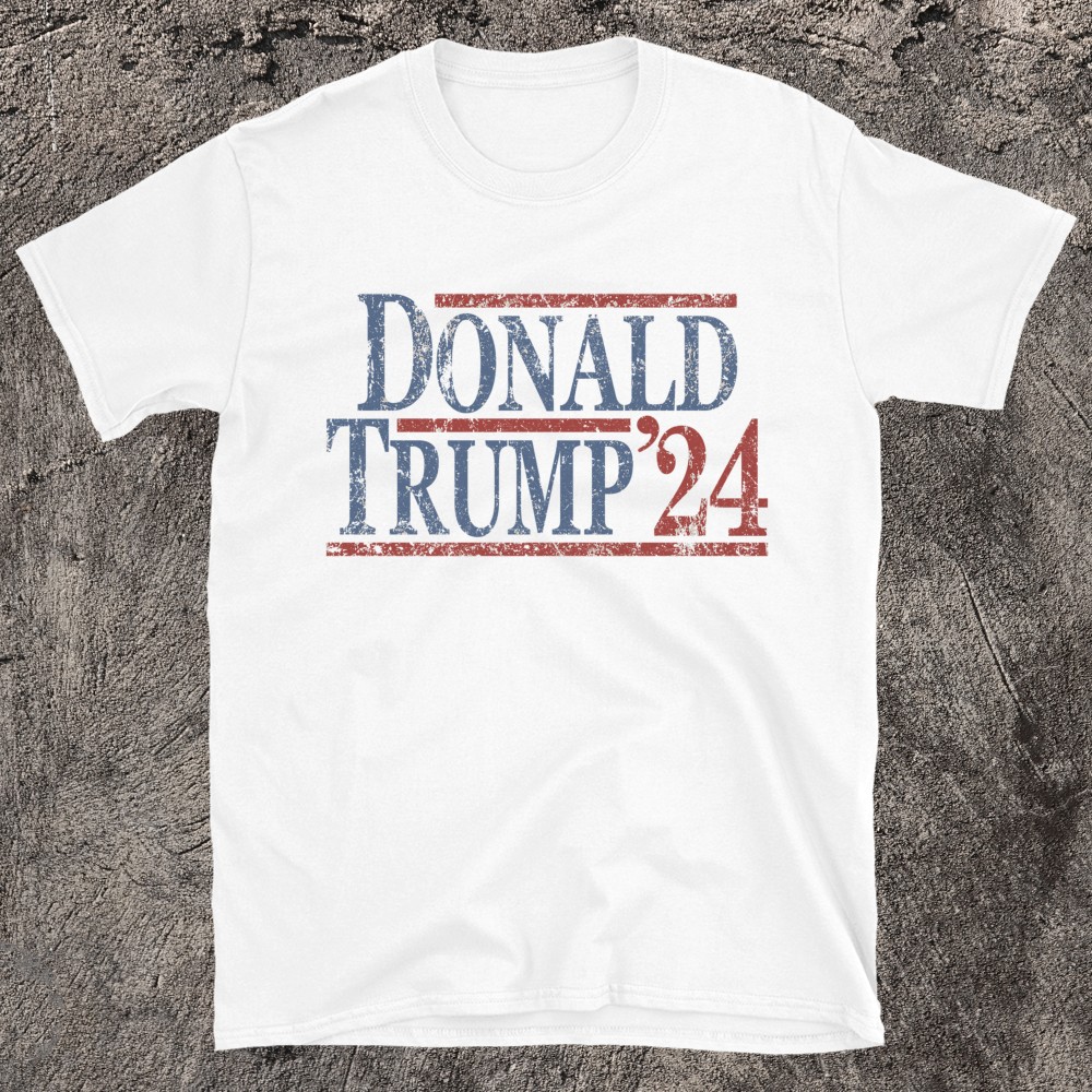 Distressed Donald Trump 2024 T-shirt