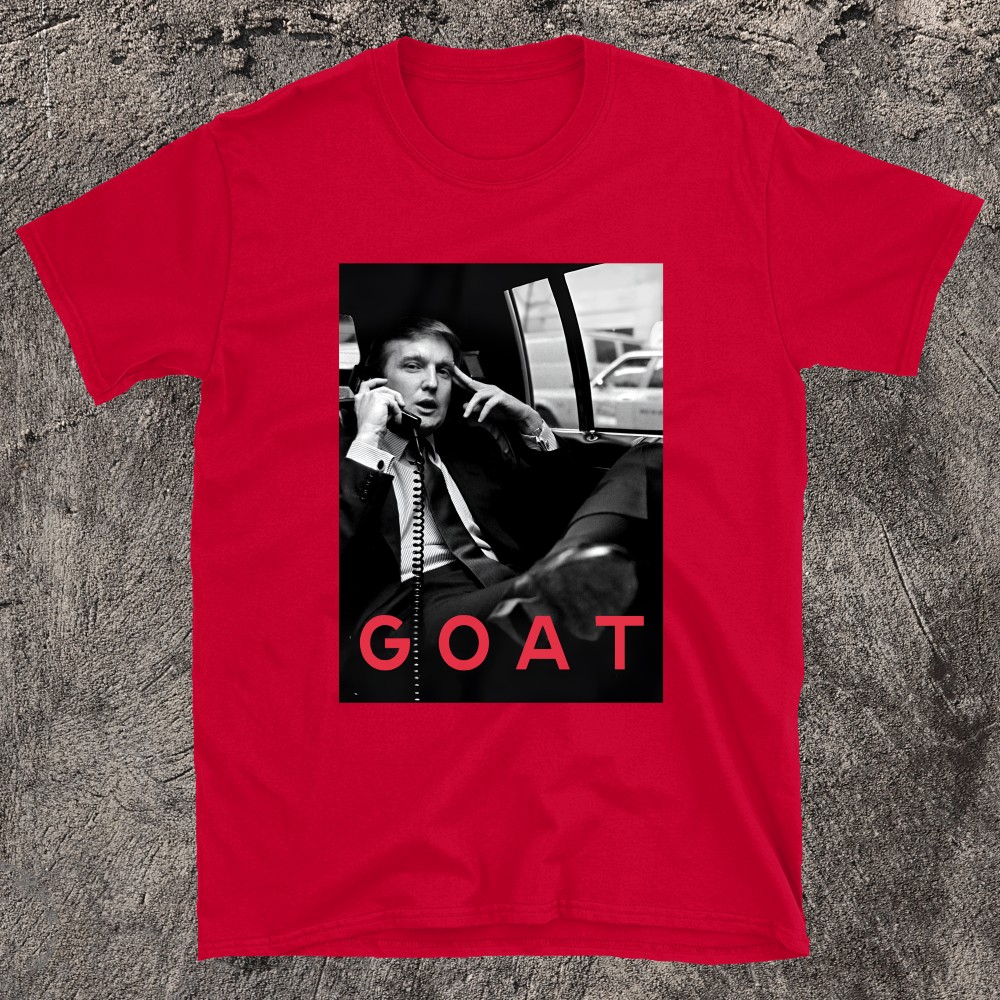 Goat Vote Trump Funny Support Republican Pro America T-shirt