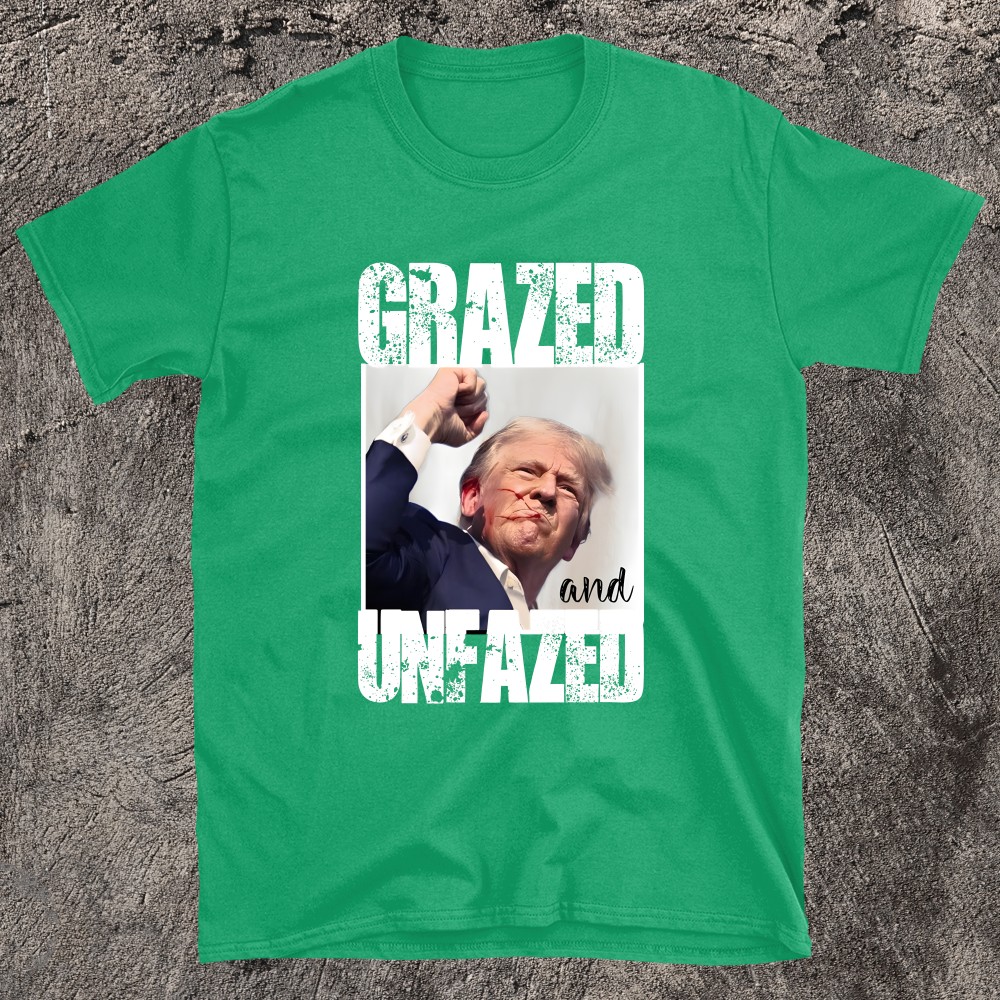 Grazed and Unfazed Trump rally shooter copy