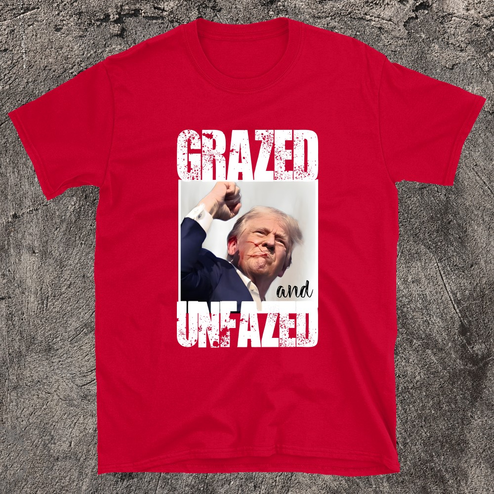 Grazed and Unfazed Trump rally shooter copy