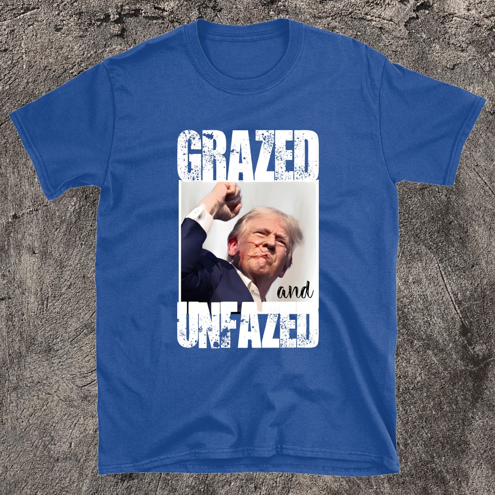 Grazed and Unfazed Trump rally shooter copy