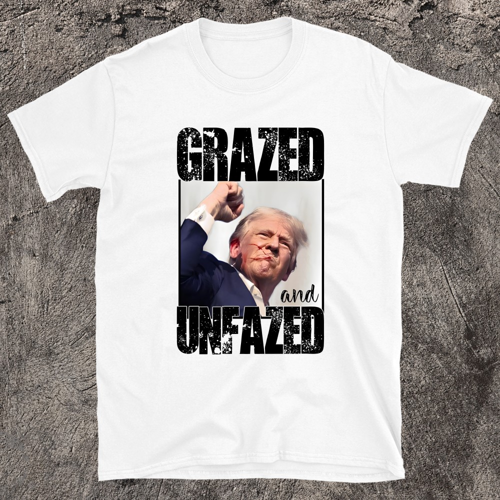 Grazed and Unfazed Trump rally shooter copy