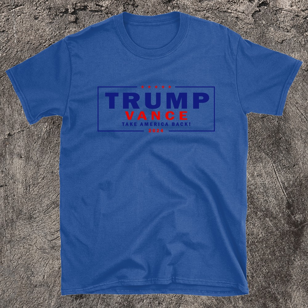 Trump Vance Donald Trump J.D. Vance Take America Back T-shirt