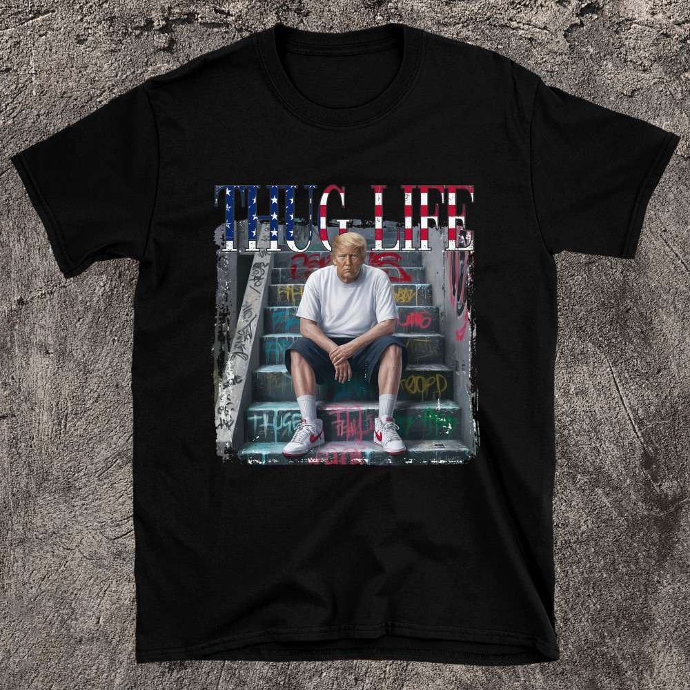 Viral Thug Life President Trump  T-Shirt