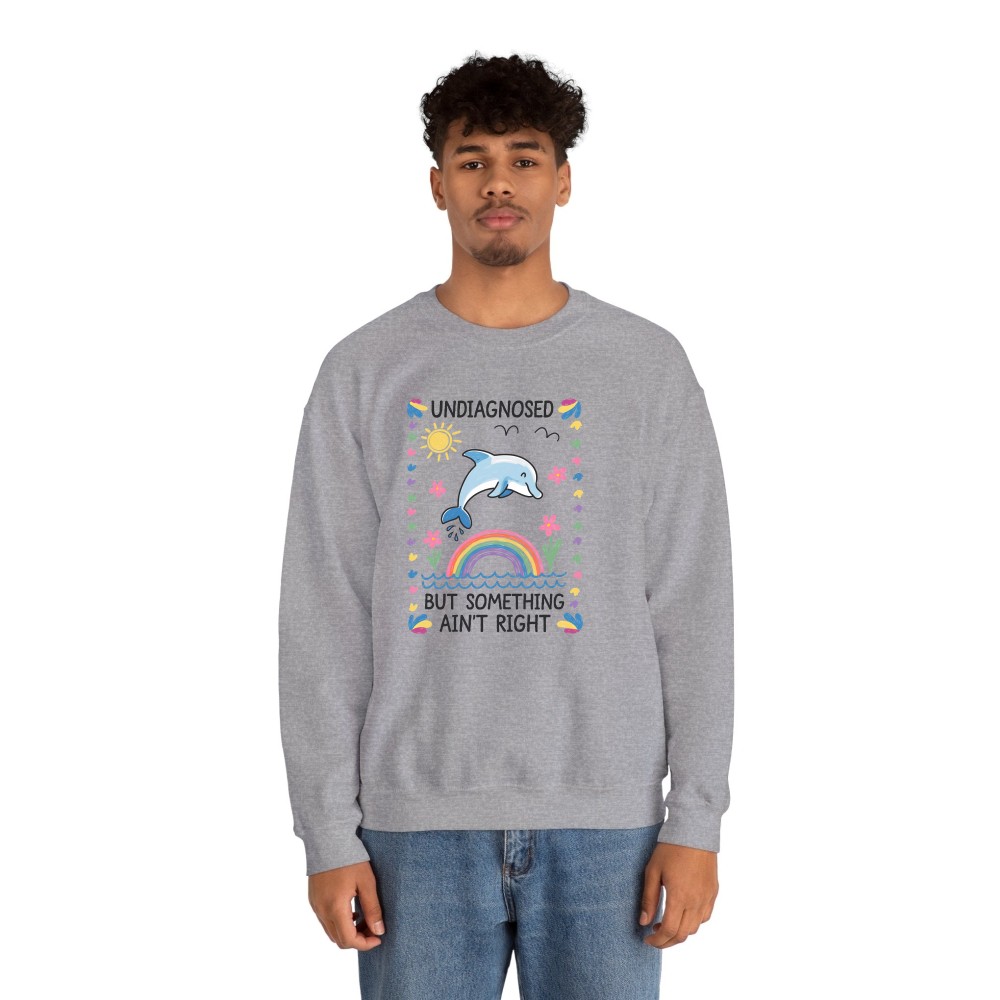 Undiagnosed But Something Ain't Right Comfort Color Tee, Silly T Shirt