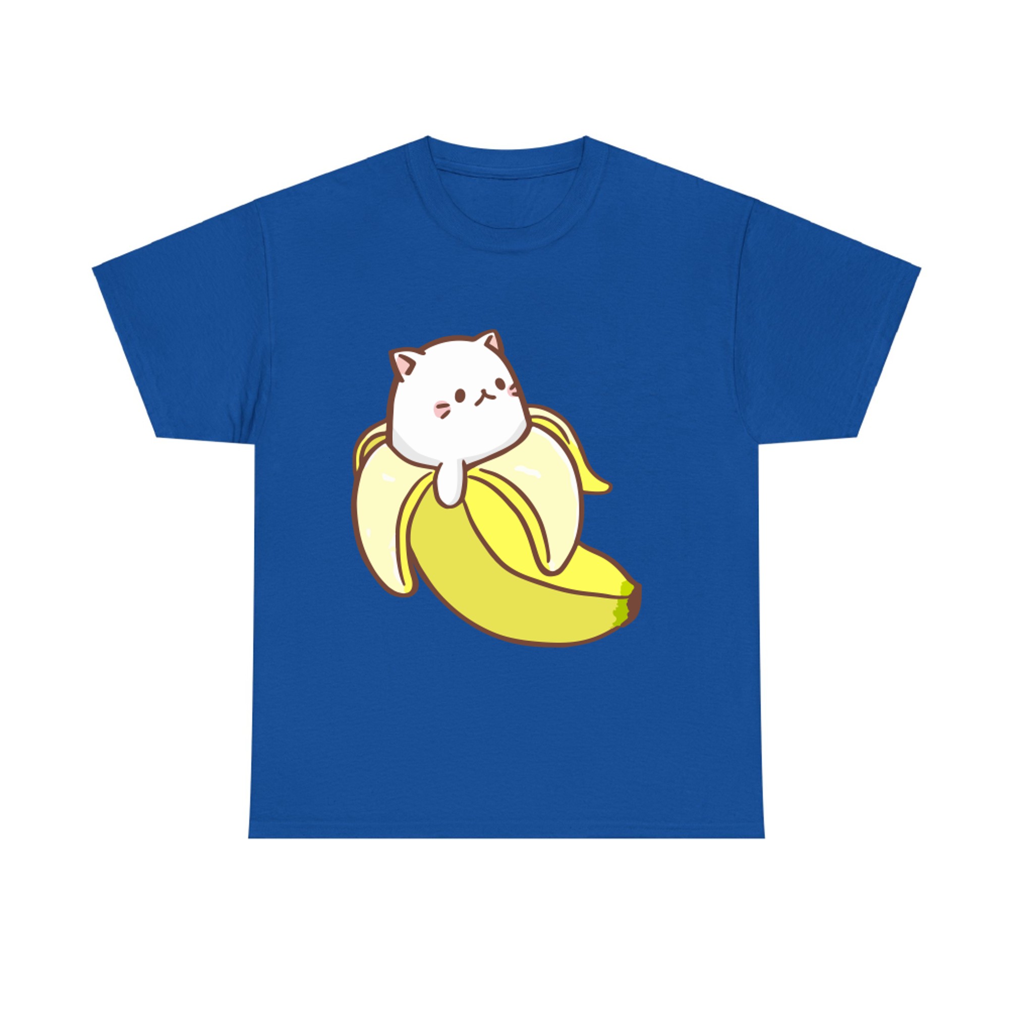 Bananya Banana Funny Cat T-shirt