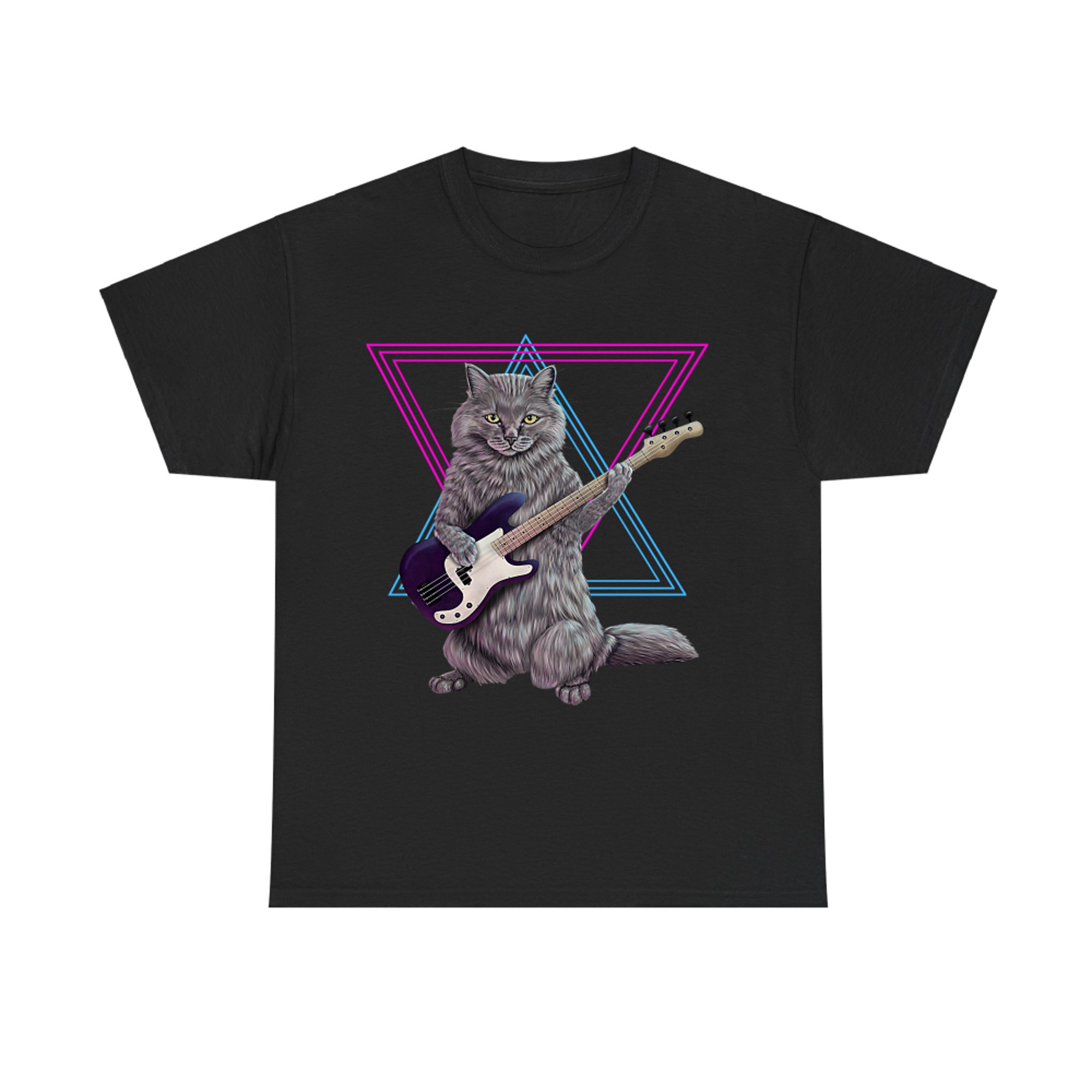 Bass cat T-shirt