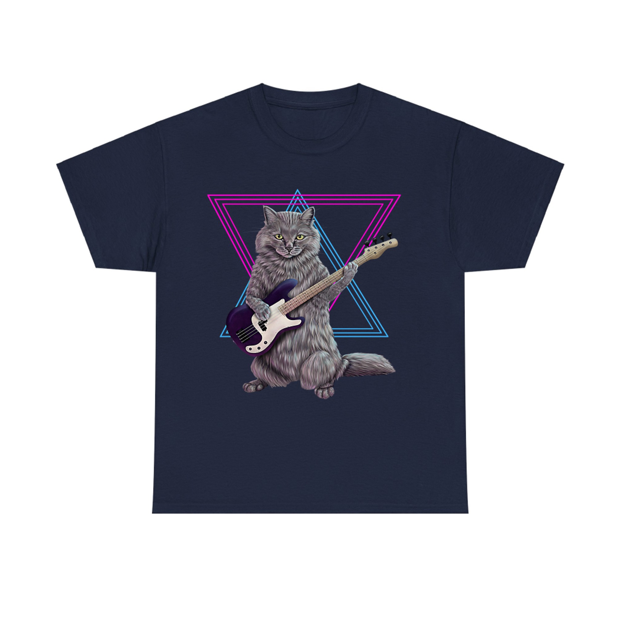 Bass cat T-shirt