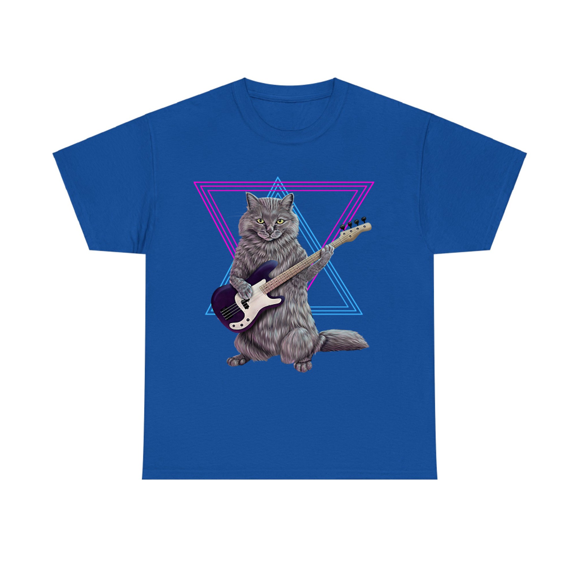 Bass cat T-shirt
