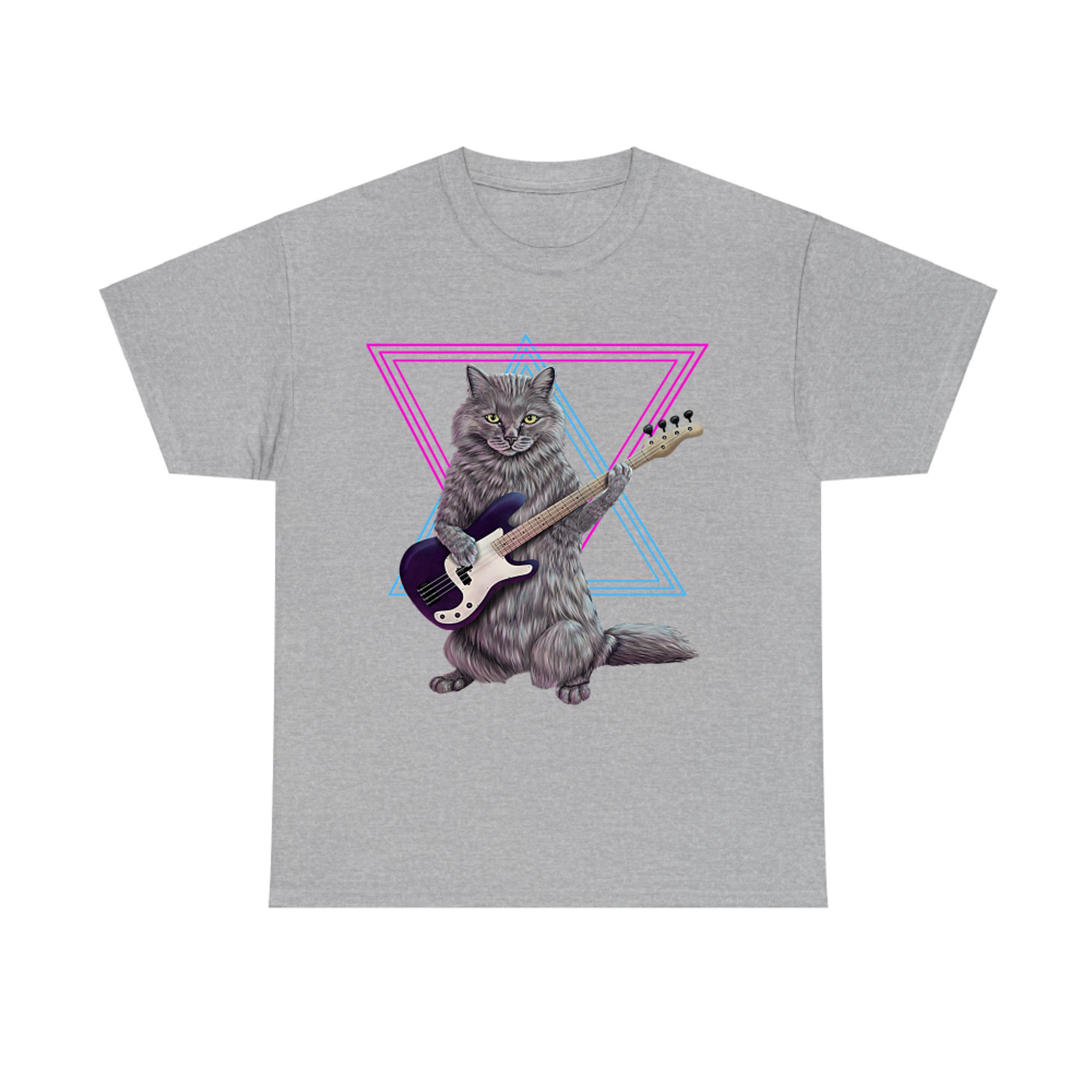 Bass cat T-shirt