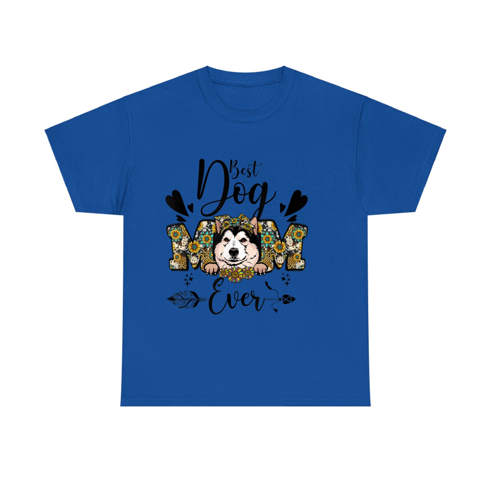 Best Dog Mom Ever Cute Alaska Malamute Dog Lover Mothers Day T-shirt