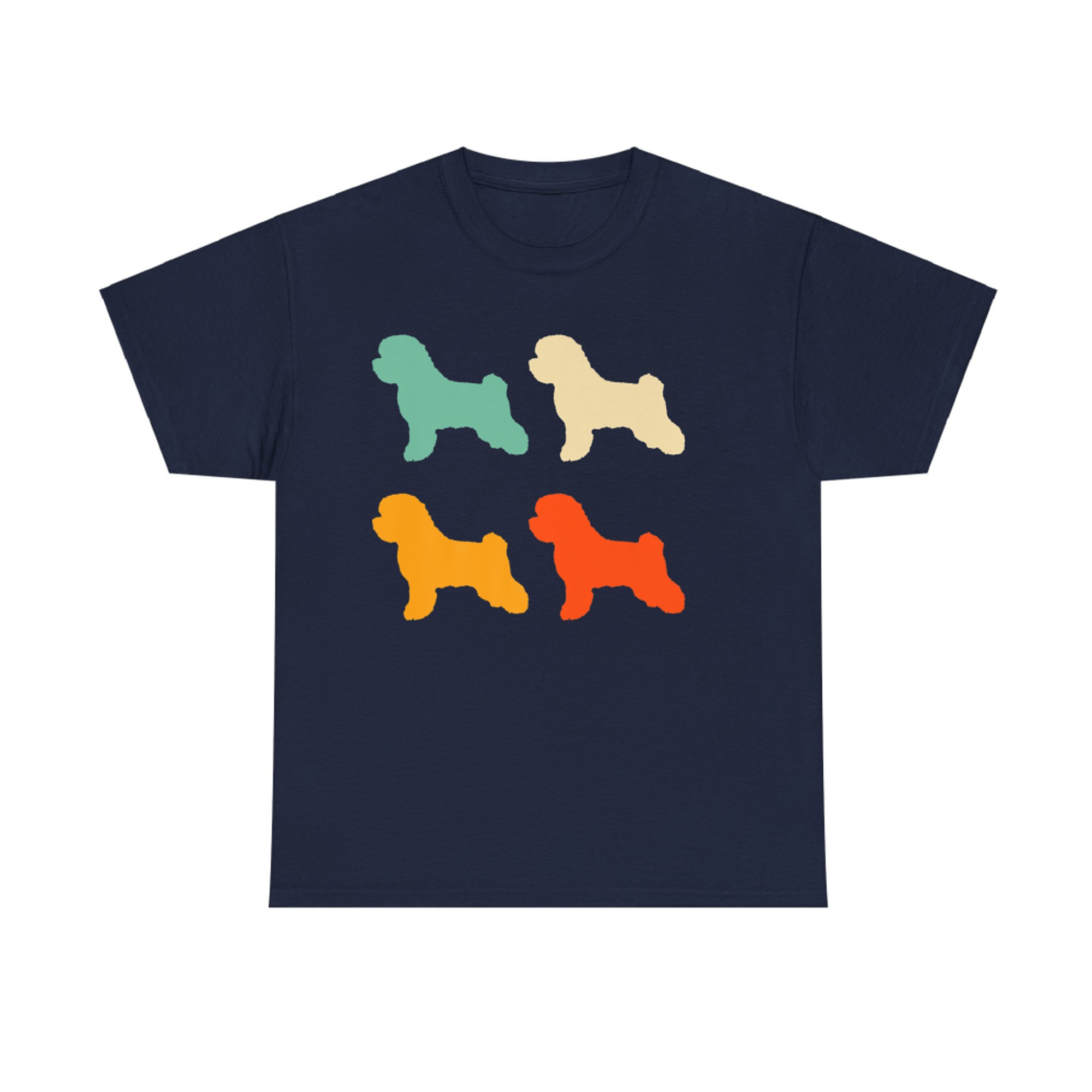Bichon Frise Gift Dog Lover Retro Bichon Frise Vintage Dog T-shirt