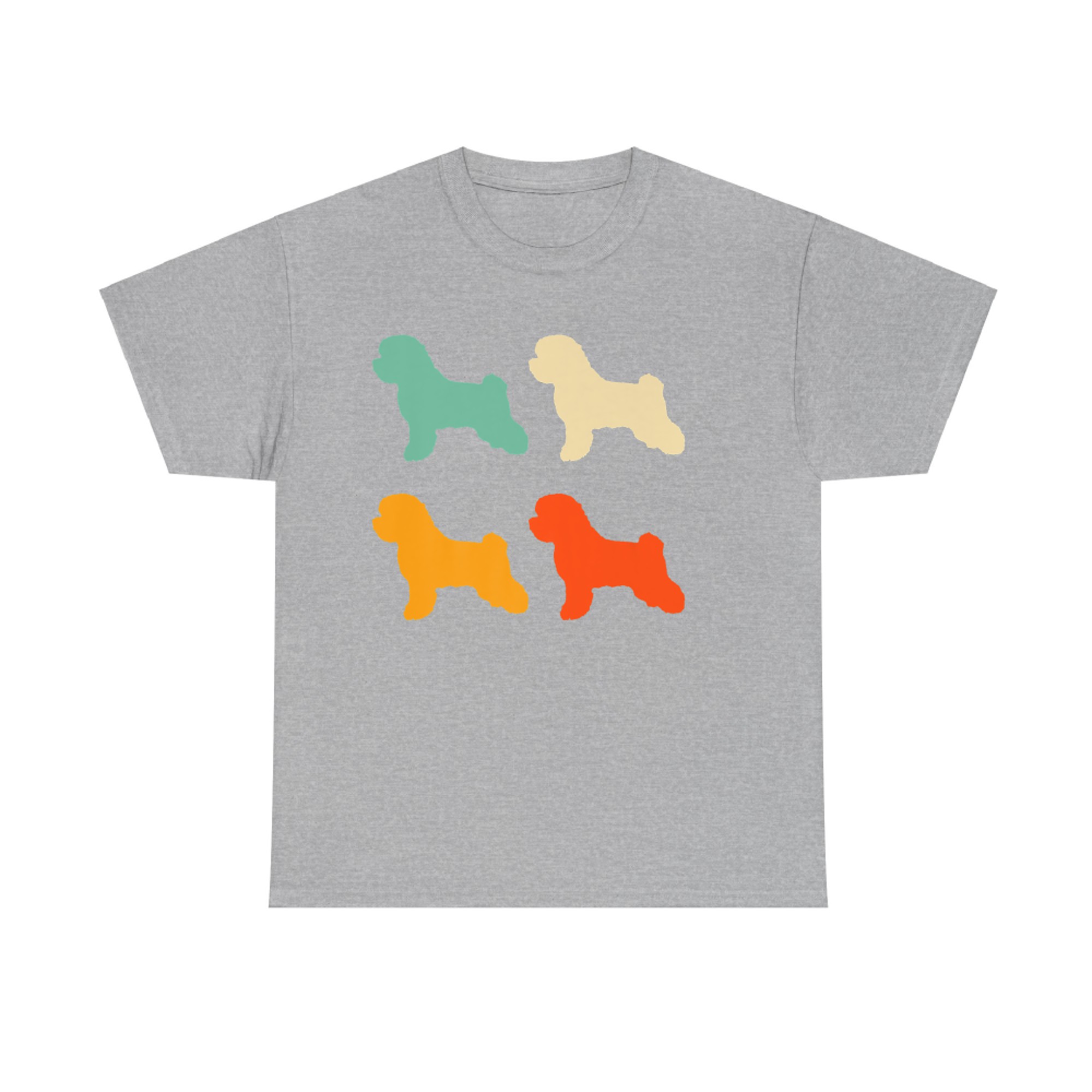 Bichon Frise Gift Dog Lover Retro Bichon Frise Vintage Dog T-shirt