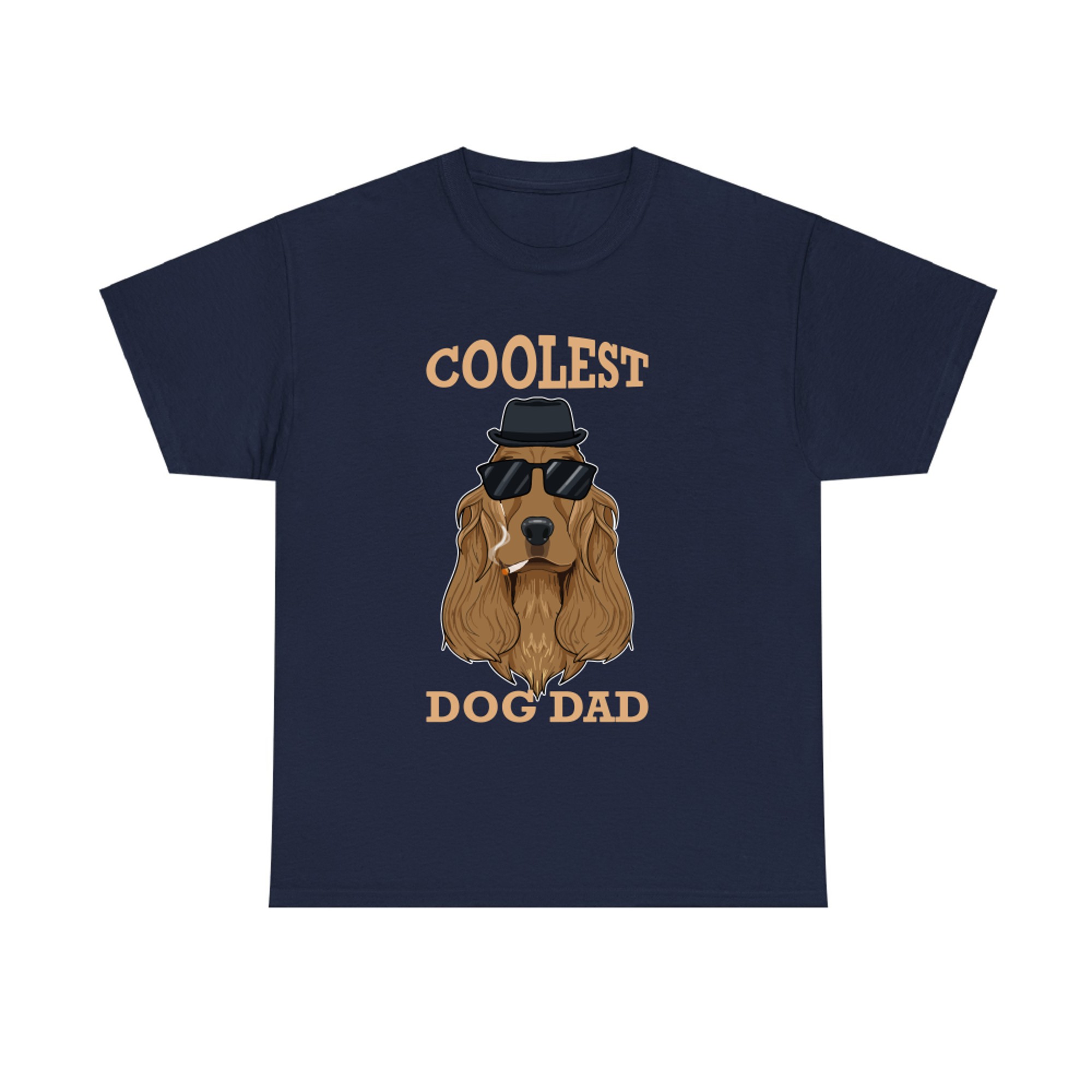 Coolest Dog Dad I Cocker Spaniel Dad I Cocker Spaniel T-shirt