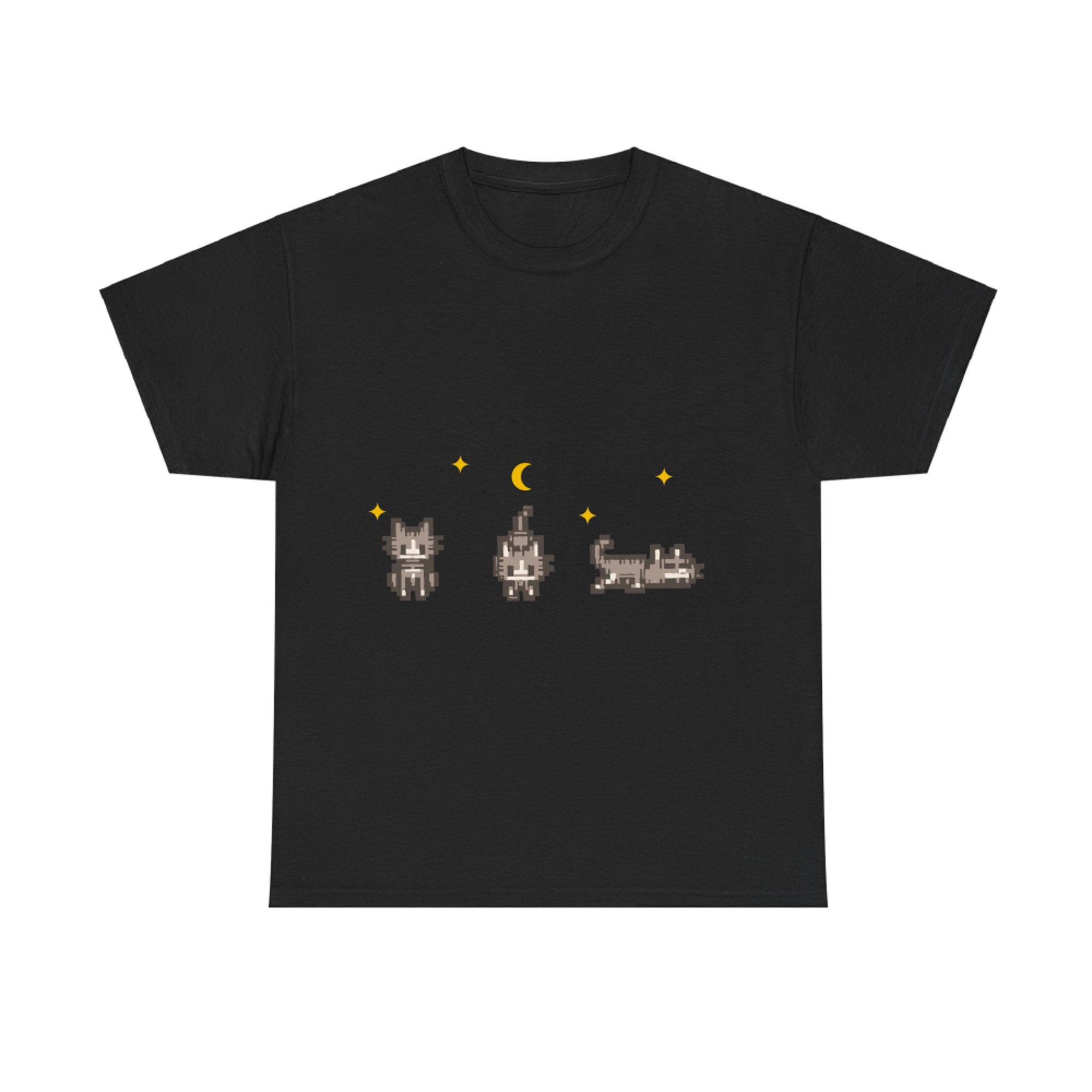 EMBROIDERED Stardew Valley Cat T-shirt