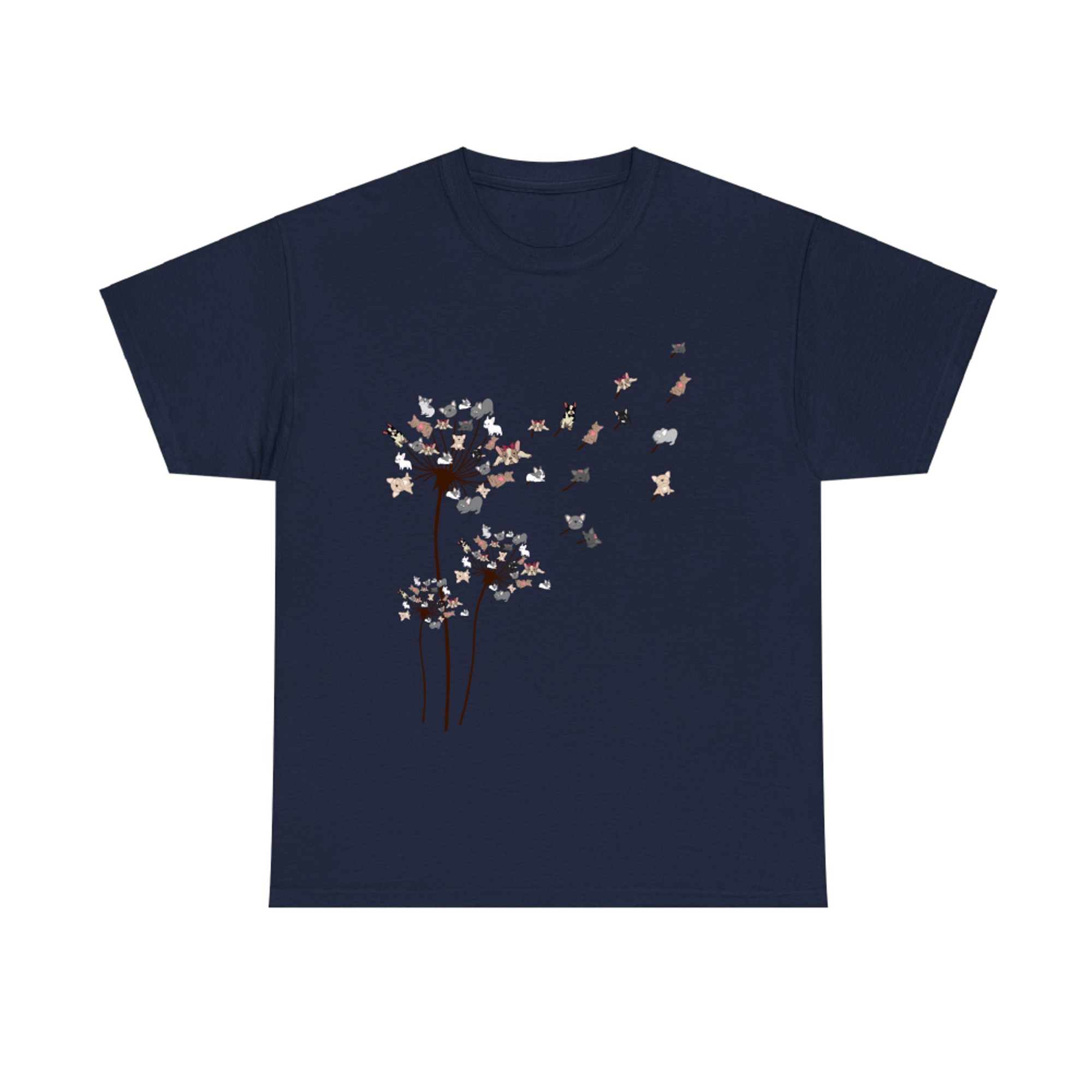 French Bulldog Dandelion French Bulldog Dog Mom Mother's Day T-shirt