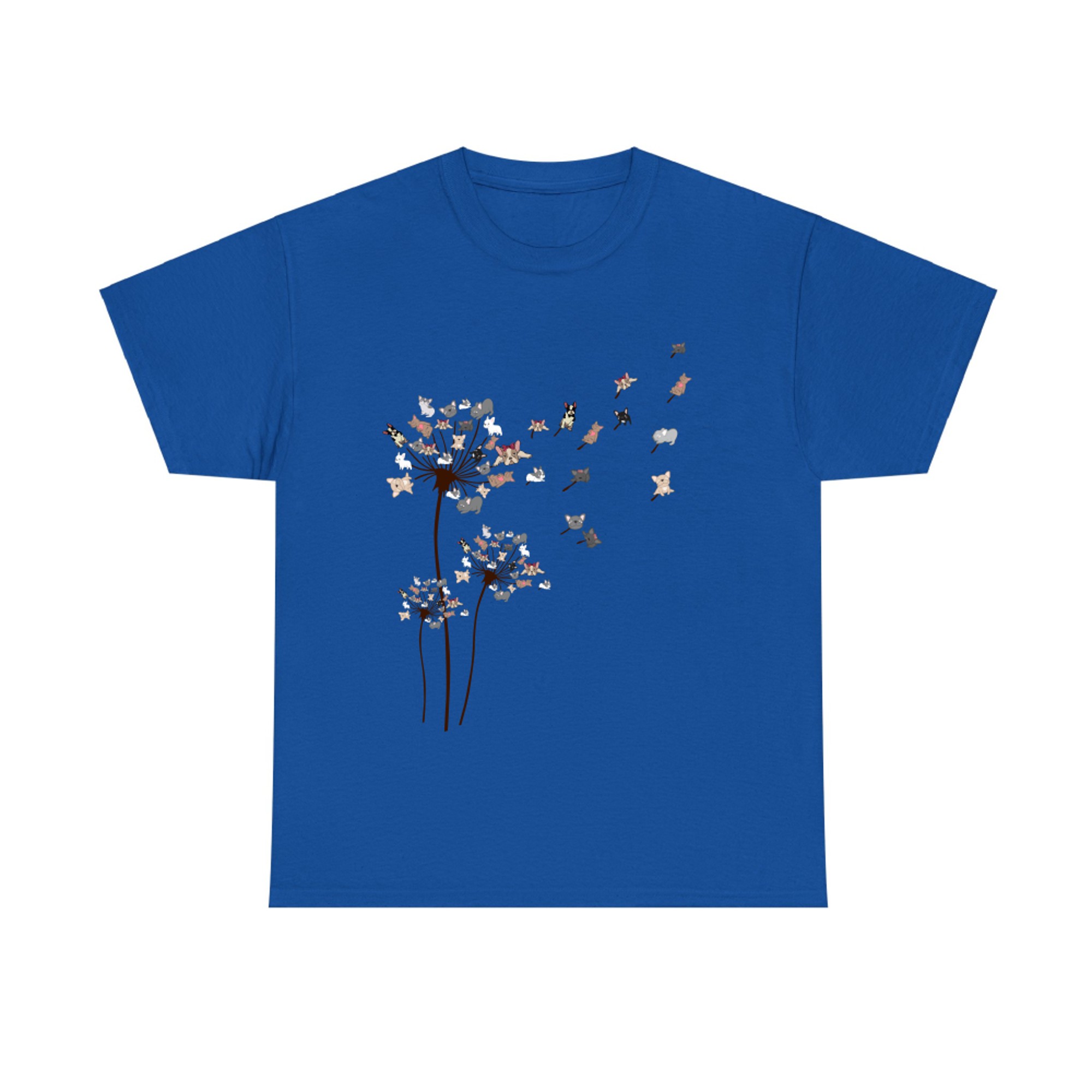 French Bulldog Dandelion French Bulldog Dog Mom Mother's Day T-shirt