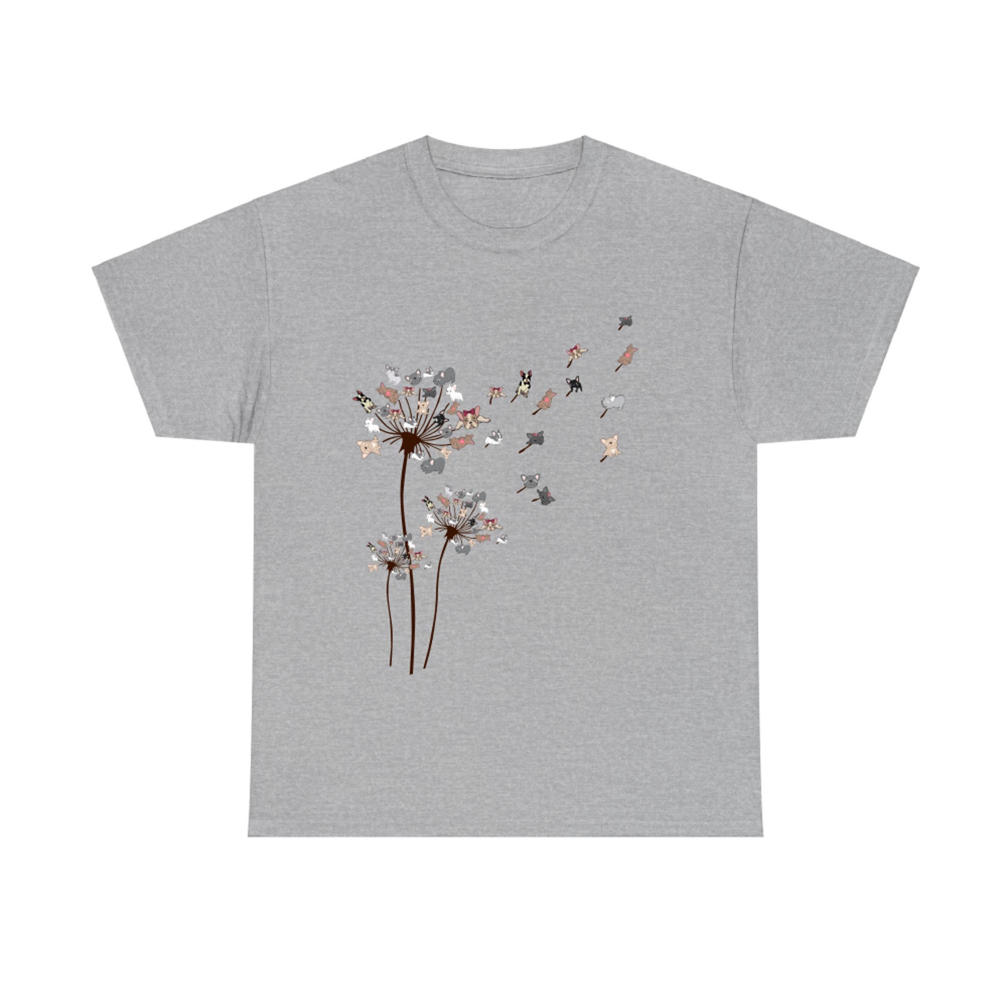 French Bulldog Dandelion French Bulldog Dog Mom Mother's Day T-shirt